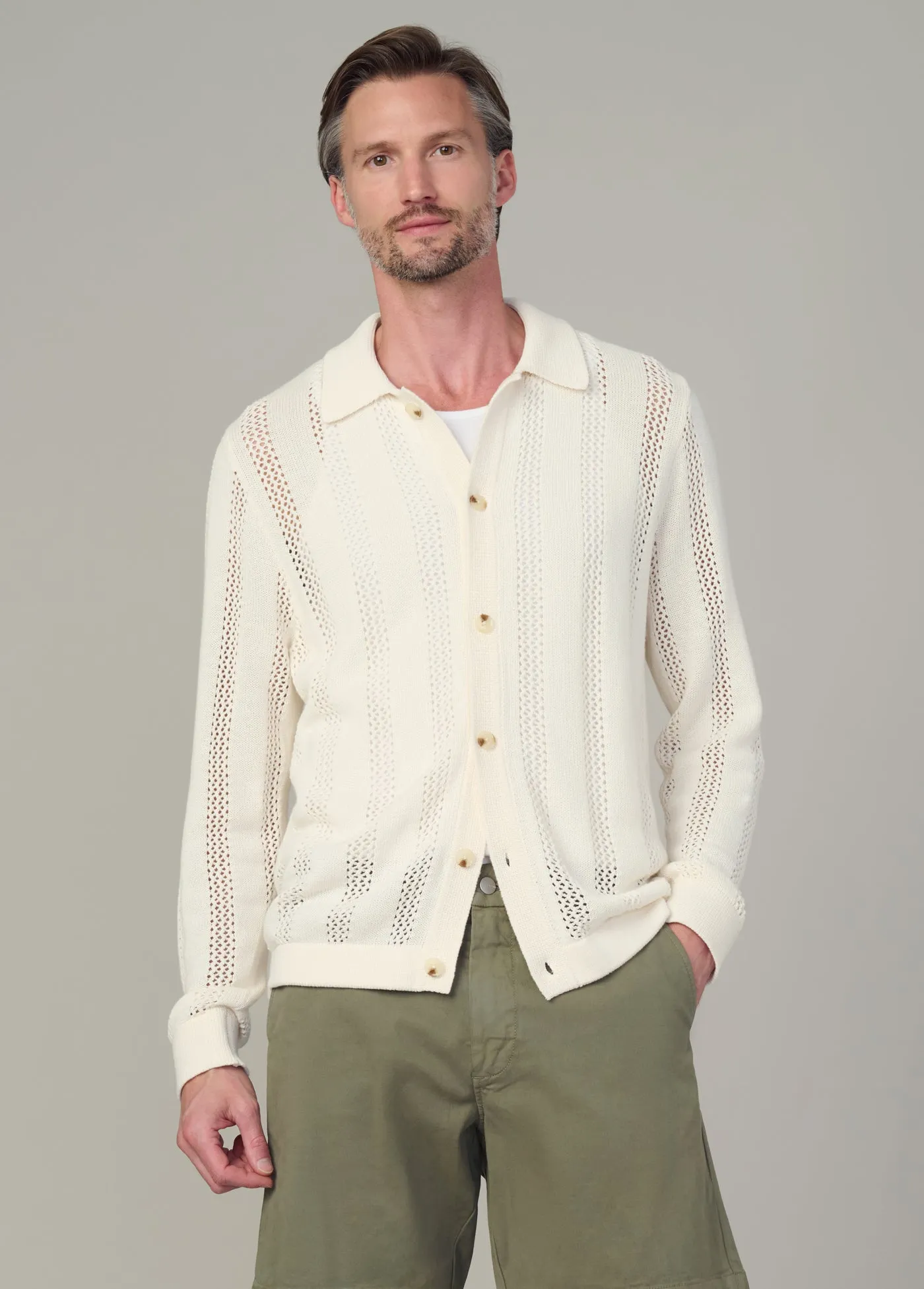 SUMMER CROCHET CARDIGAN sold by Joe's Jeans product image thumbnail 3