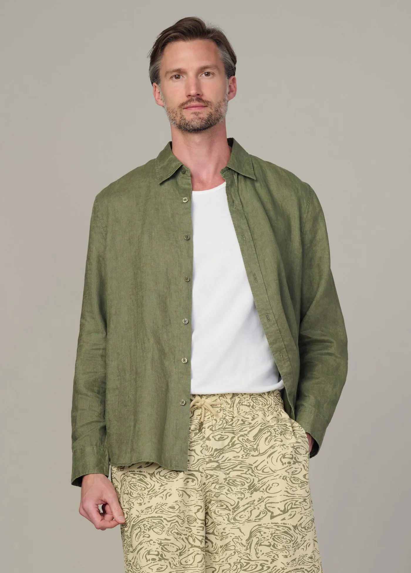 JAKOB LINEN SHIRT sold by Joe's Jeans product image thumbnail 2