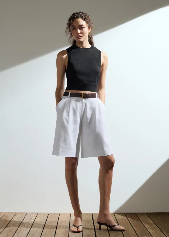 THE LAUREL SHRUNKEN SWEATER VEST sold by Joe's Jeans