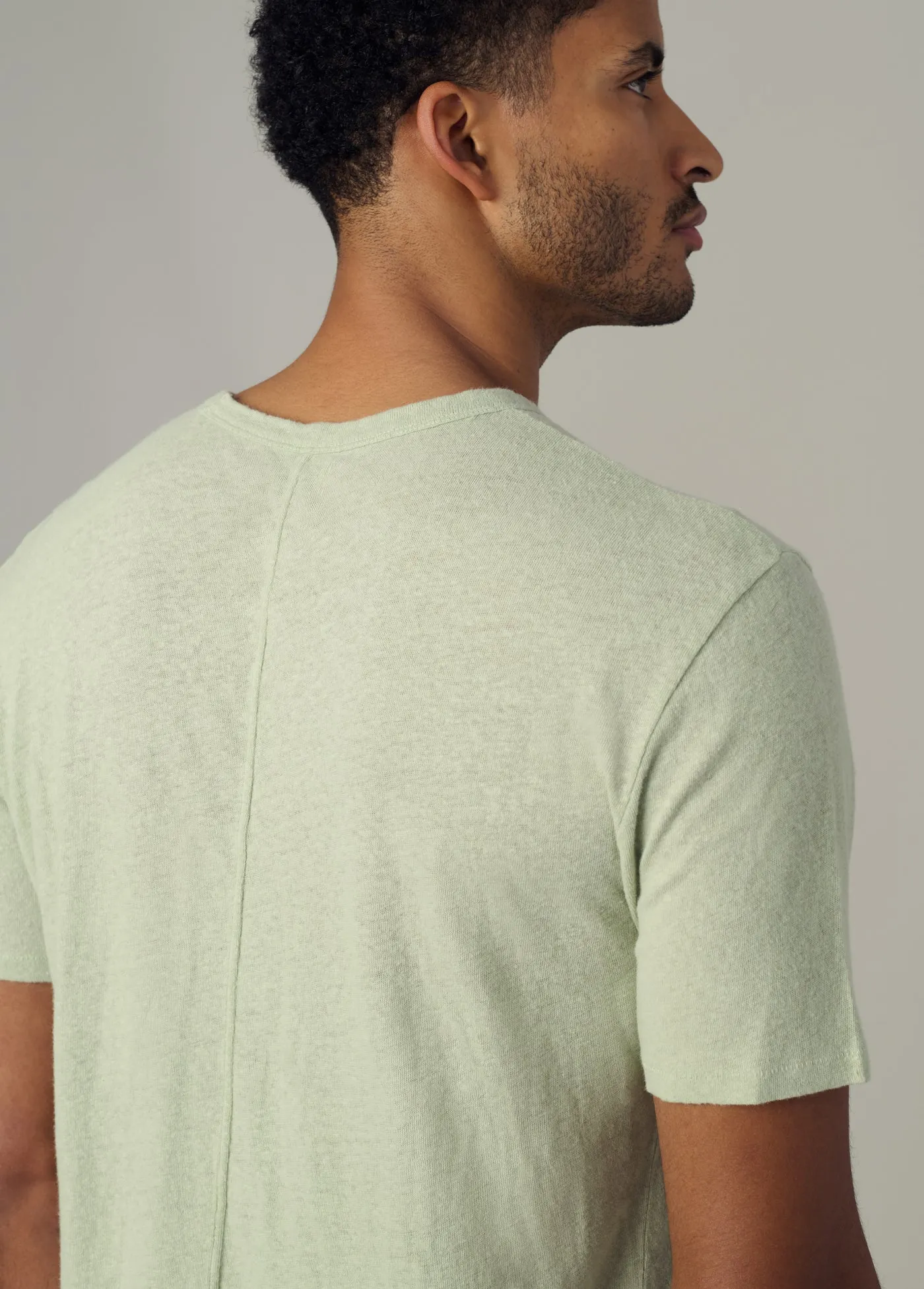 BESPOKE LINEN TEE sold by Joe's Jeans product image thumbnail 5
