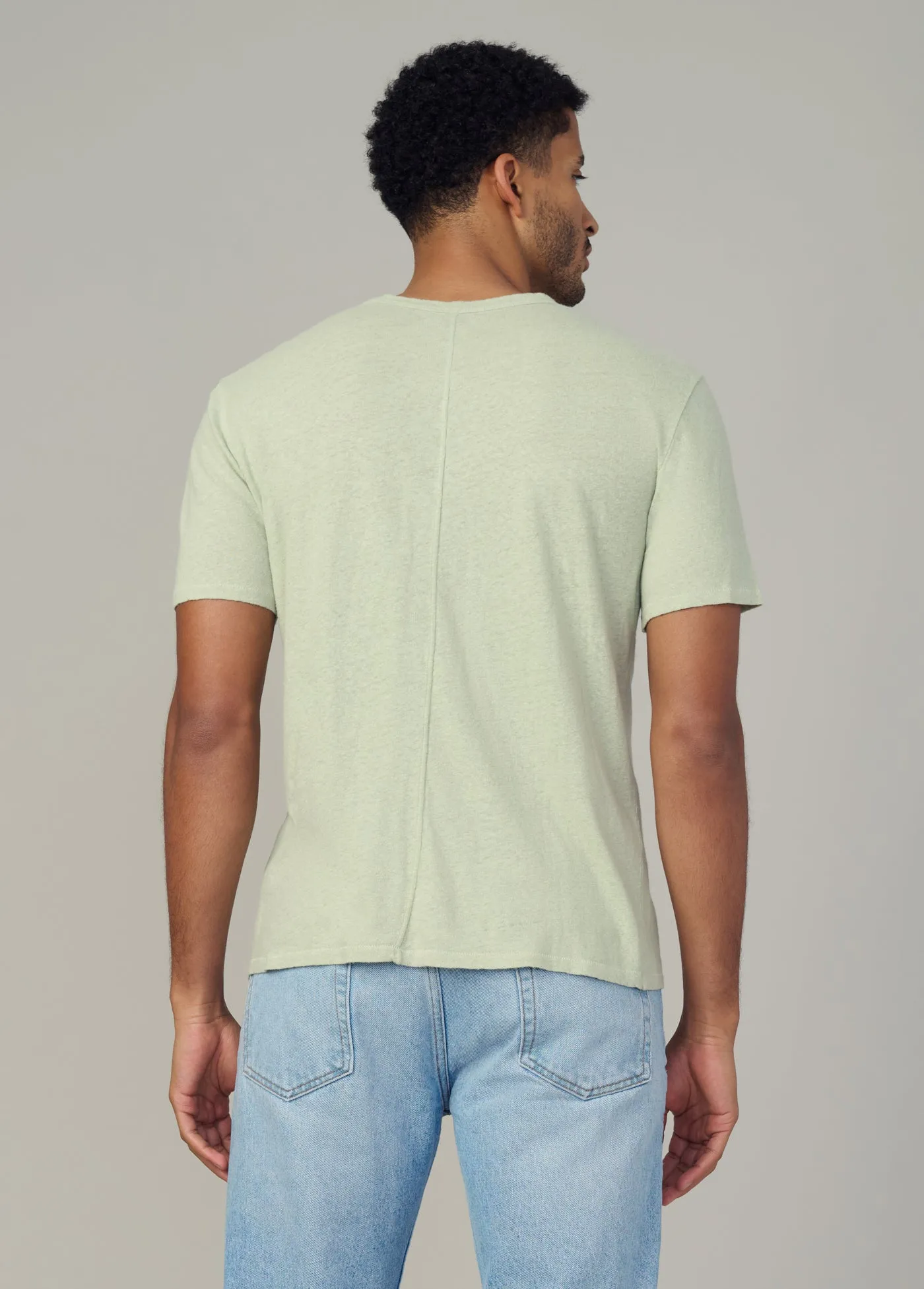 BESPOKE LINEN TEE sold by Joe's Jeans product image thumbnail 4