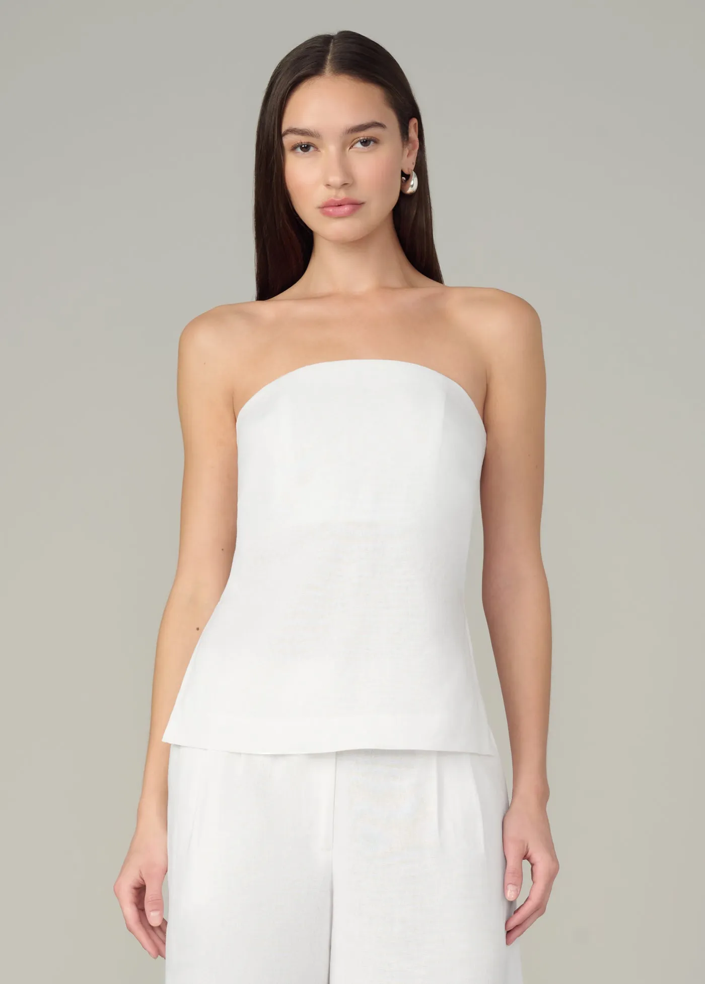 THE MARIEL STRAPLESS TOP sold by Joe's Jeans product image thumbnail 2