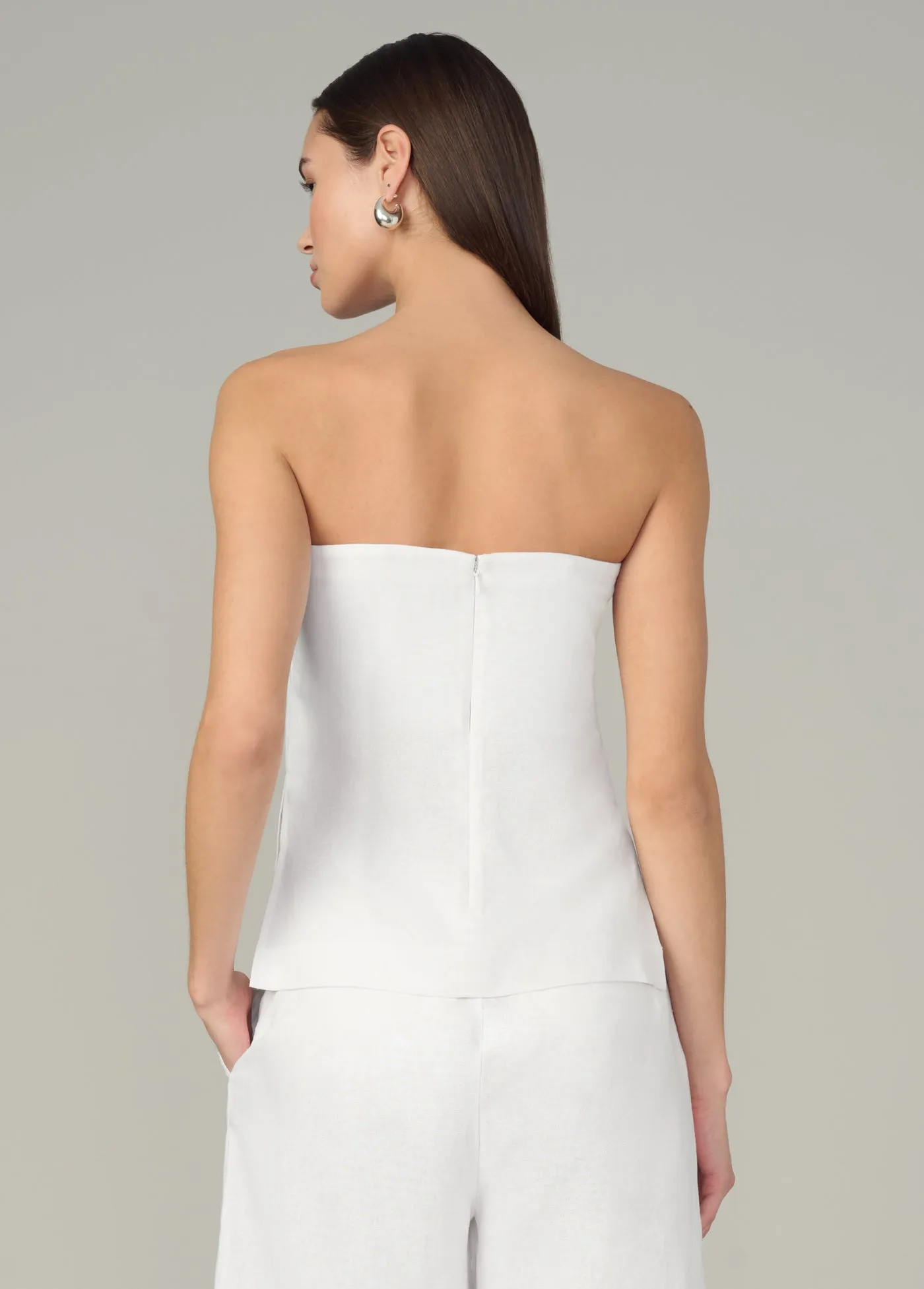 THE MARIEL STRAPLESS TOP sold by Joe's Jeans product image thumbnail 4