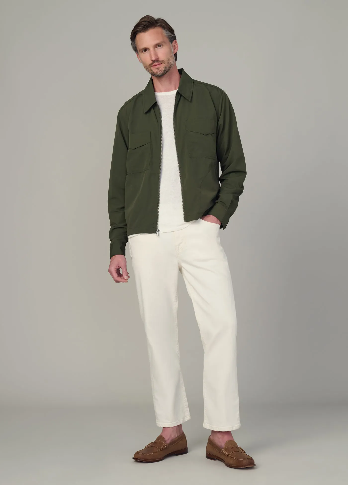 MODERN UTILITARIAN ZIP SHIRT sold by Joe's Jeans product image thumbnail 2