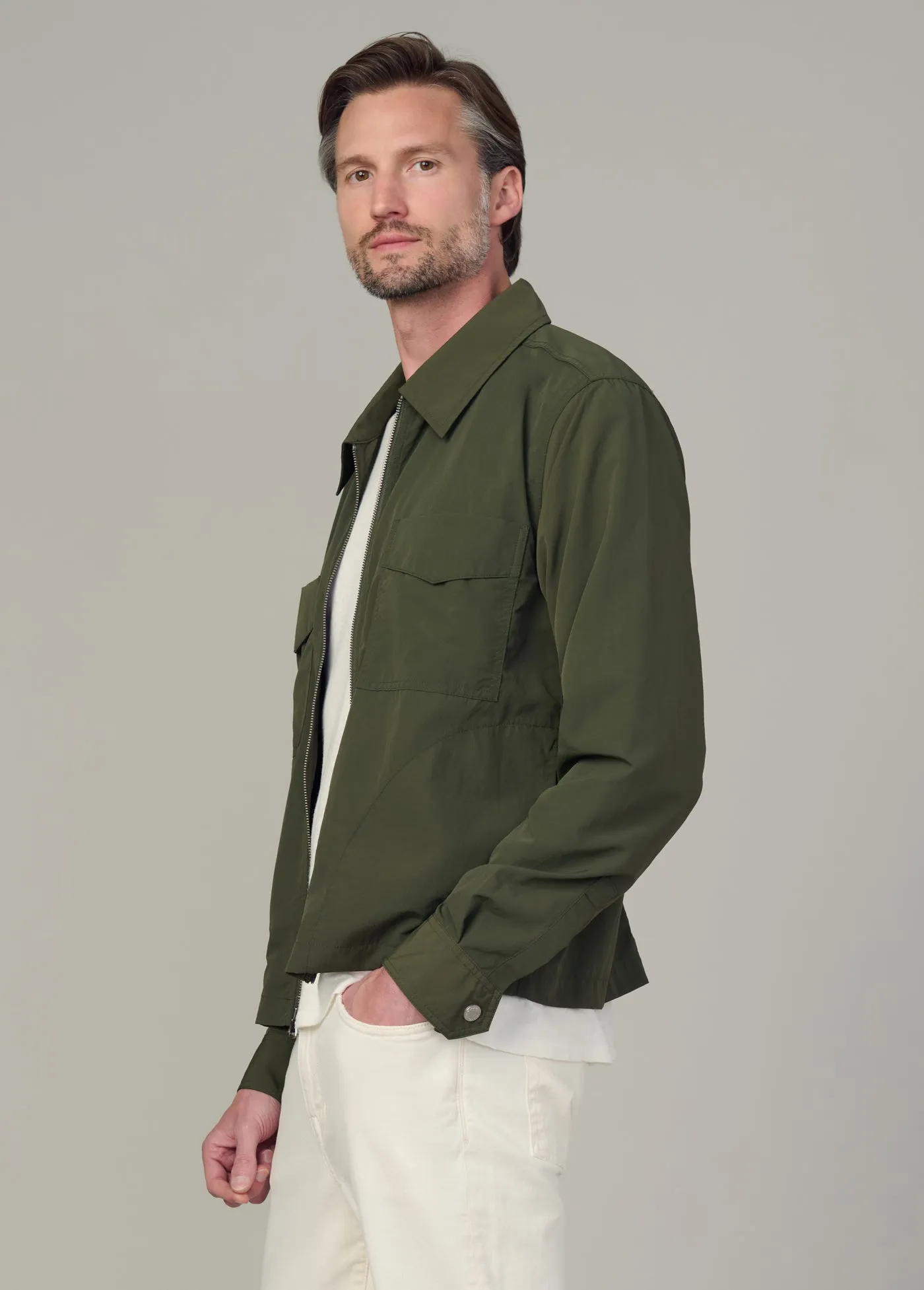 MODERN UTILITARIAN ZIP SHIRT sold by Joe's Jeans product image thumbnail 3