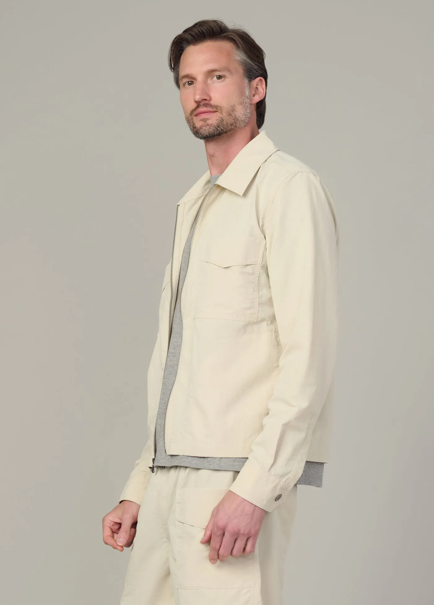 MODERN UTILITARIAN ZIP SHIRT sold by Joe's Jeans product image thumbnail 3