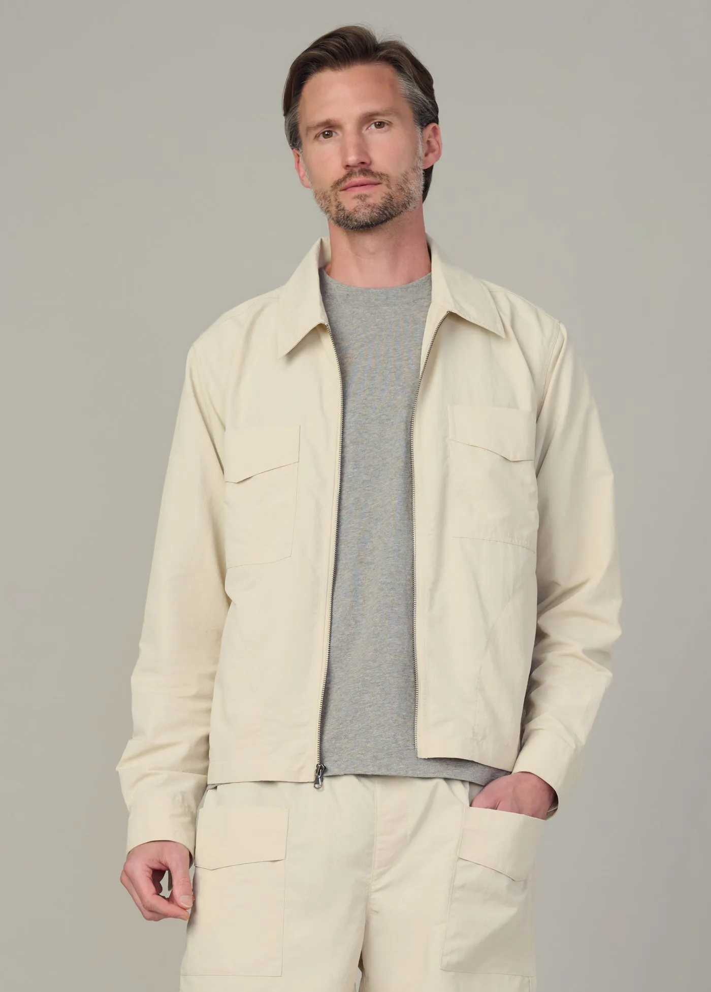 MODERN UTILITARIAN ZIP SHIRT sold by Joe's Jeans