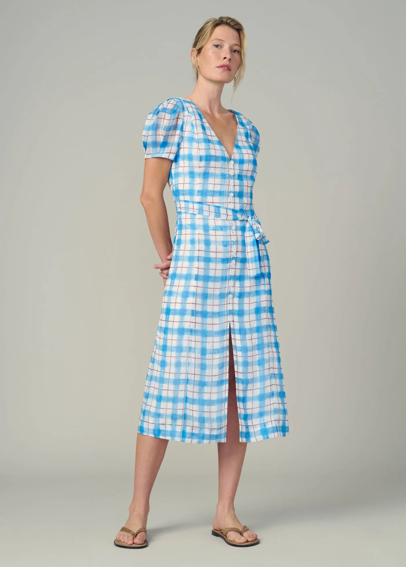 THE HALLE MIDI DRESS sold by Joe's Jeans product image thumbnail 2