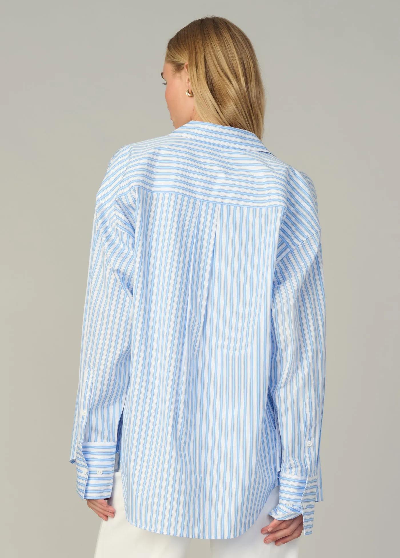 THE BOYFRIEND BUTTON DOWN SHIRT sold by Joe's Jeans product image thumbnail 4