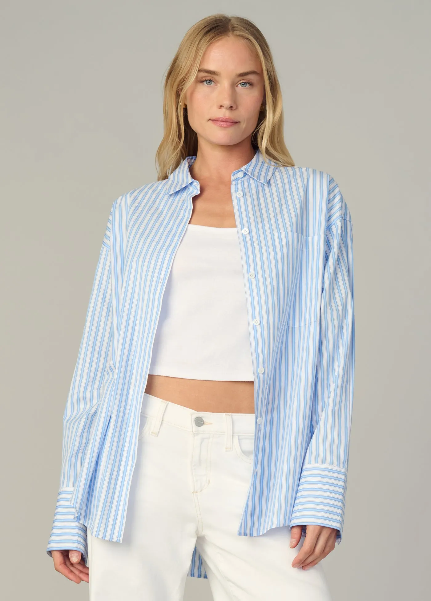 THE BOYFRIEND BUTTON DOWN SHIRT sold by Joe's Jeans product image thumbnail 2