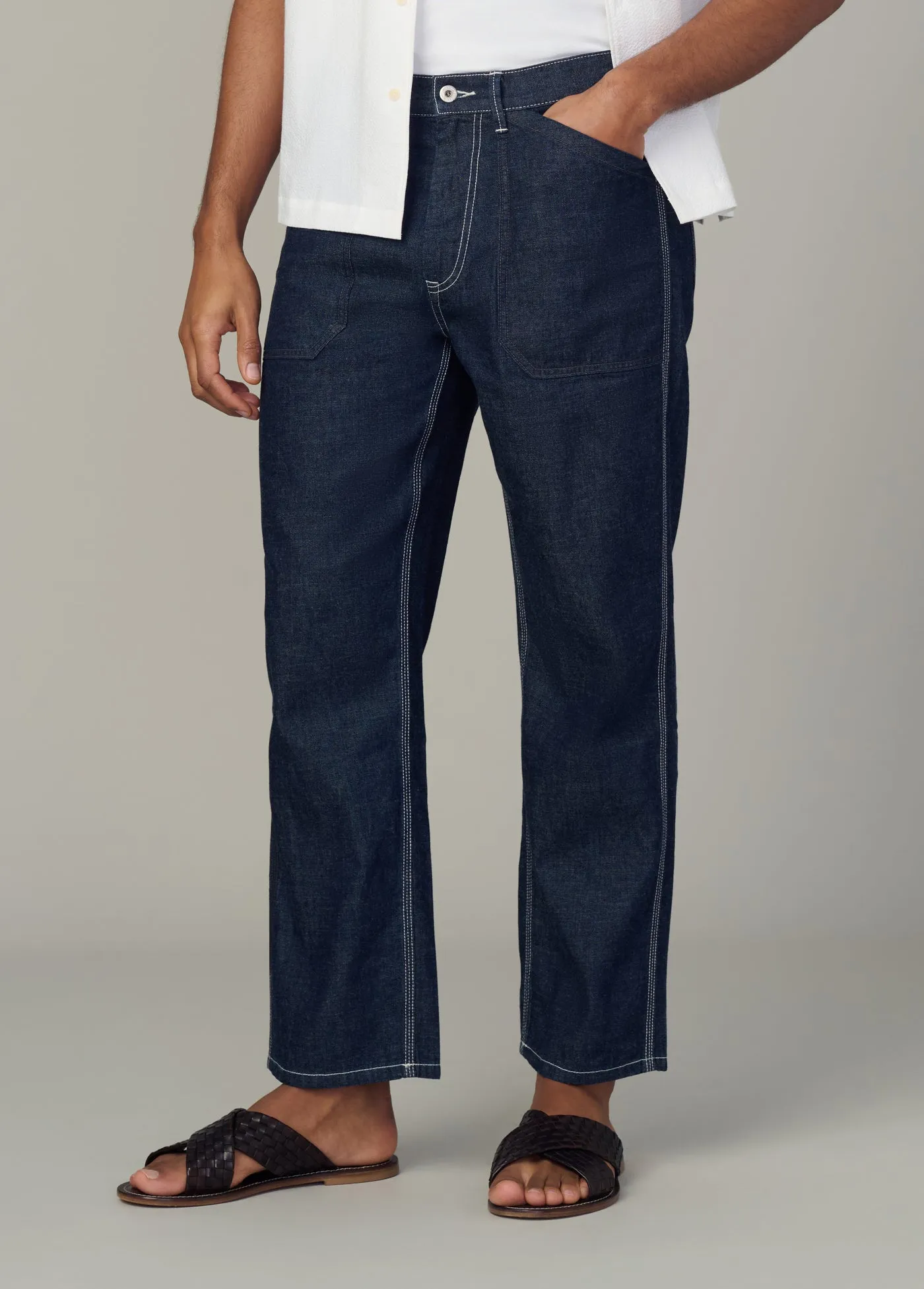 UTILITARIAN CHAMBRAY PANT sold by Joe's Jeans product image thumbnail 2