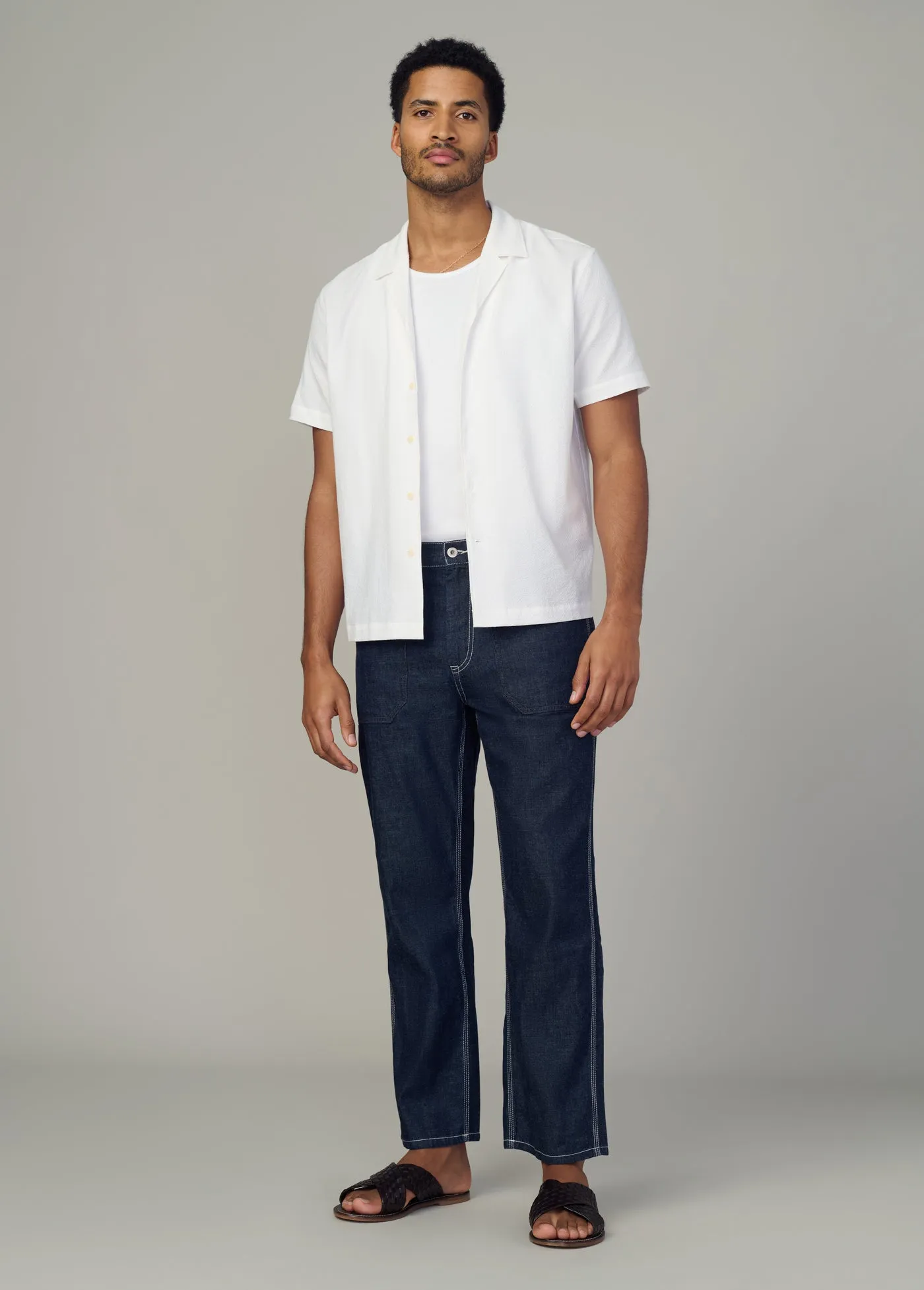 UTILITARIAN CHAMBRAY PANT sold by Joe's Jeans