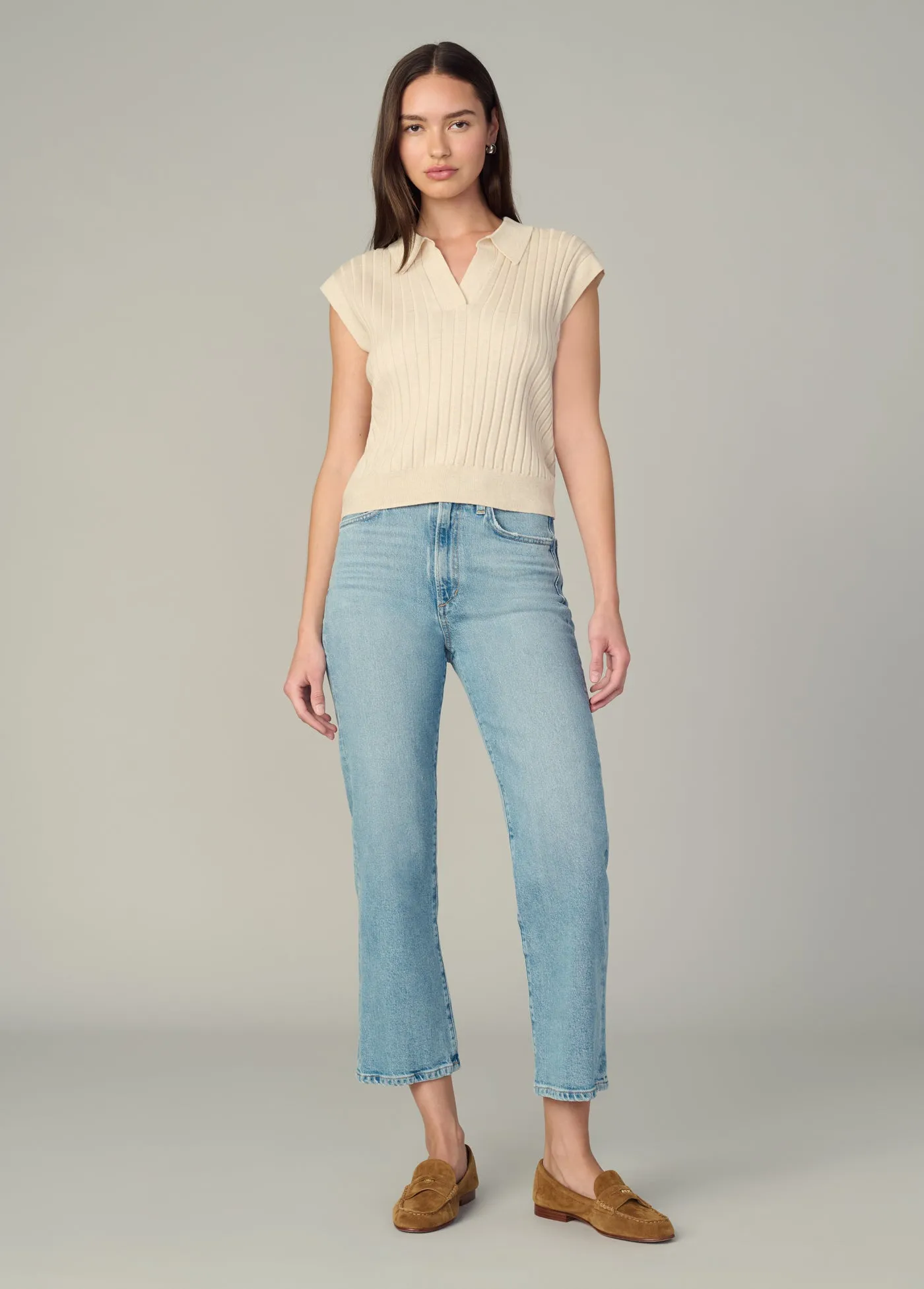 THE MAL POPOVER SWEATER VEST sold by Joe's Jeans product image thumbnail 2