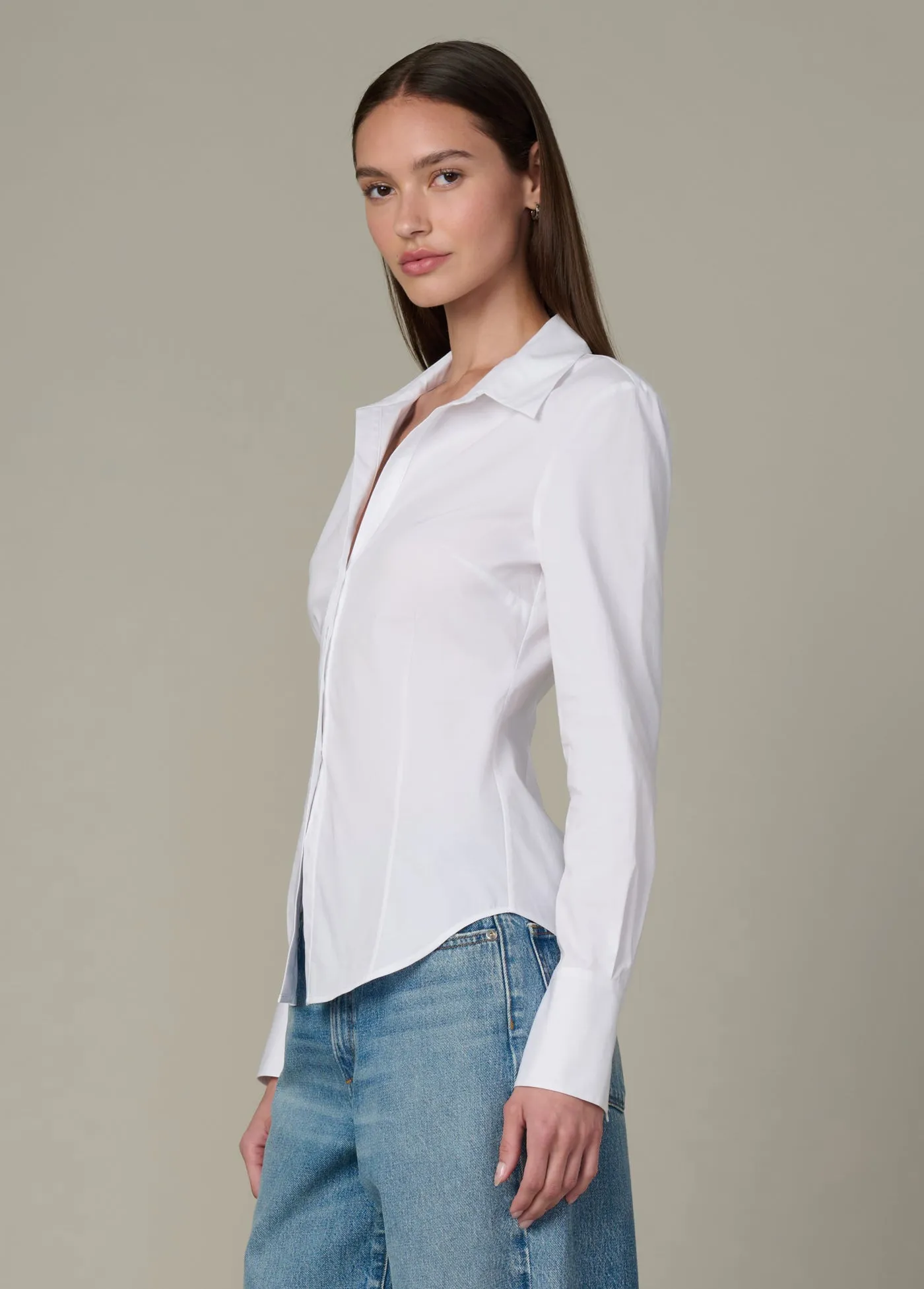 THE CORA SLIM FIT SHIRT sold by Joe's Jeans product image thumbnail 3