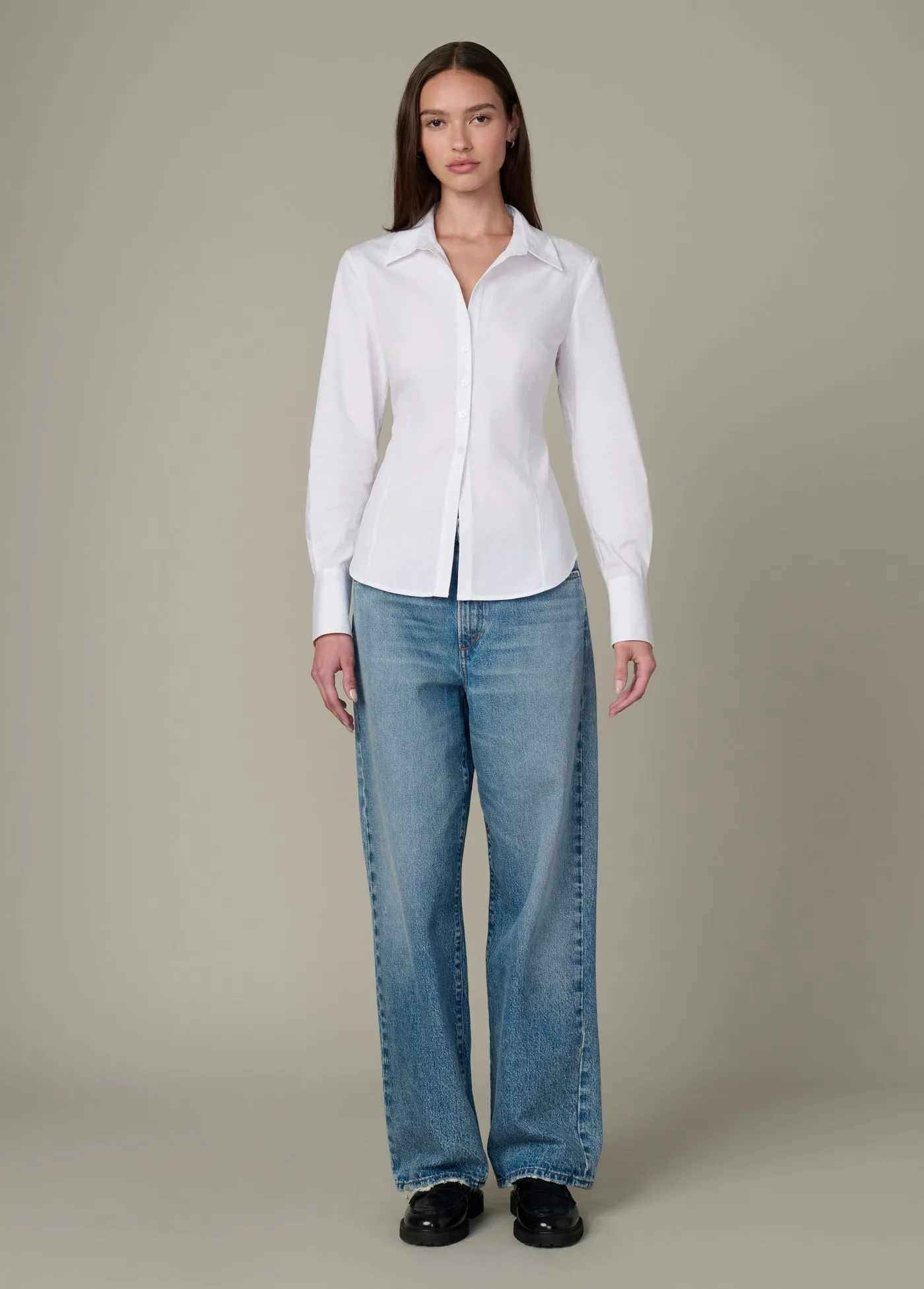 THE CORA SLIM FIT SHIRT sold by Joe's Jeans product image thumbnail 2