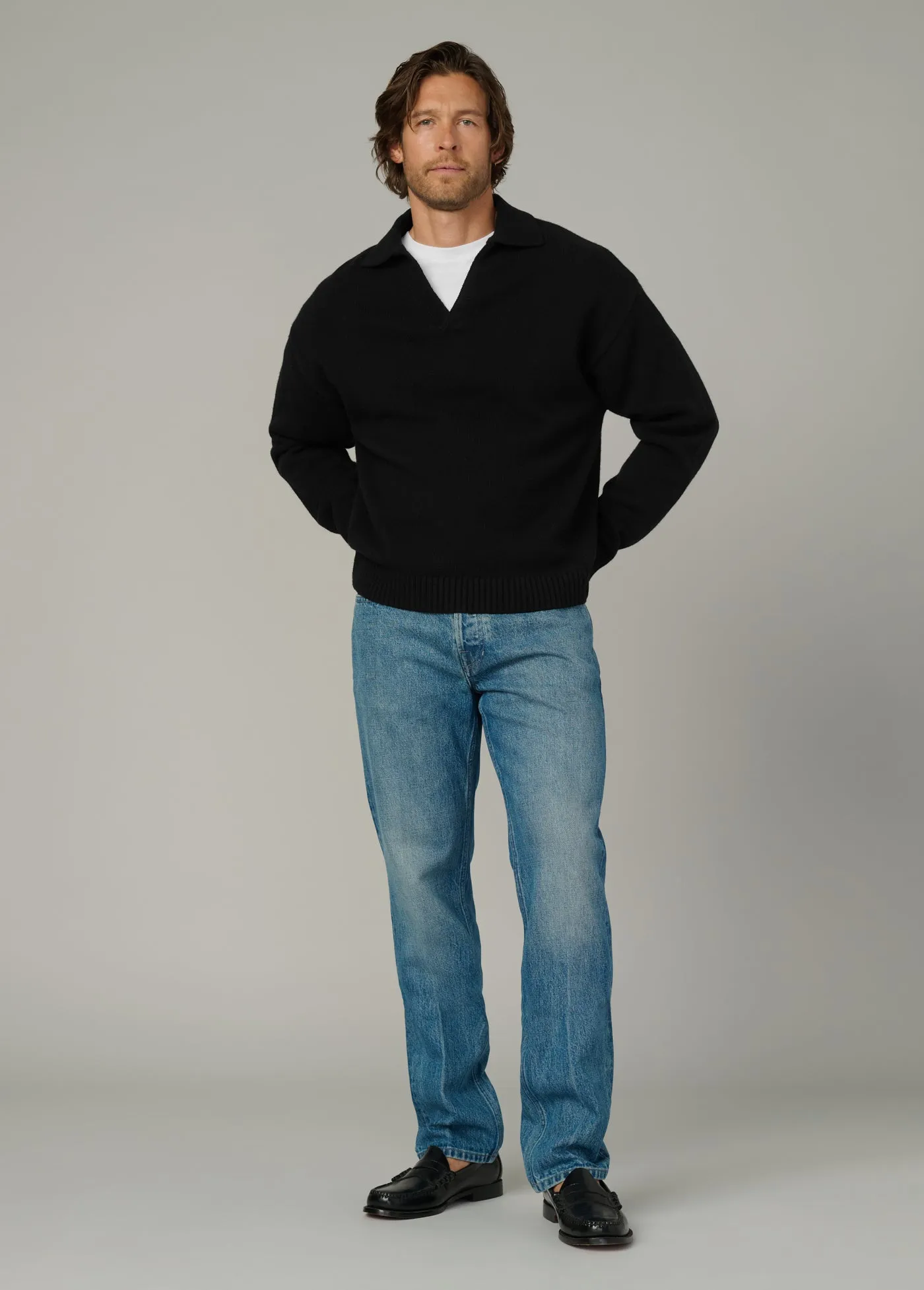 RELAXED POLO SWEATER sold by Joe's Jeans product image thumbnail 2