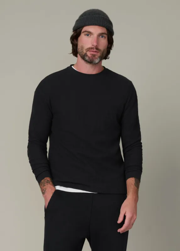 LONG SLEEVE WAFFLE TEE sold by Joe's Jeans