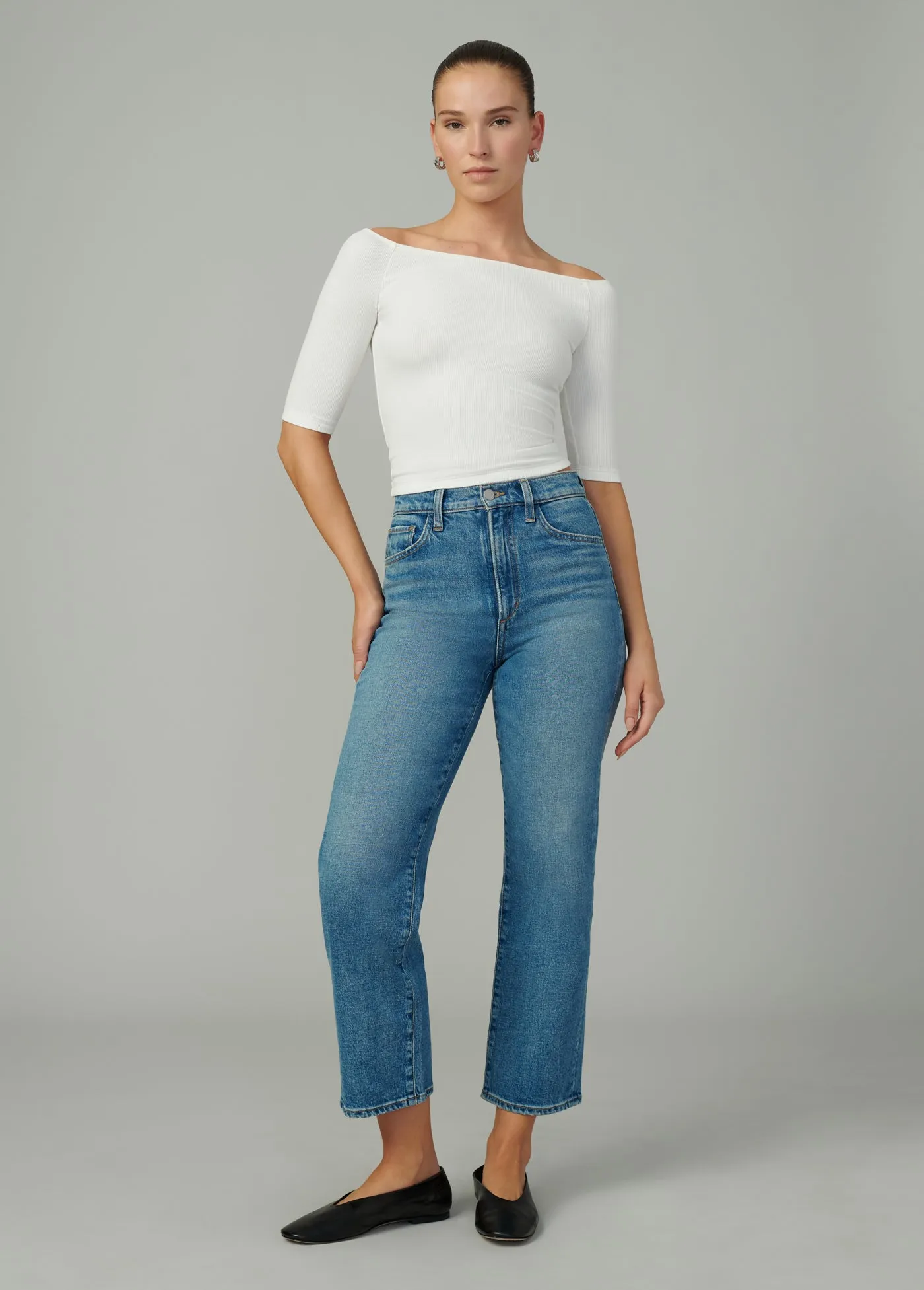 THE LAUR OFF THE SHOULDER TOP sold by Joe's Jeans product image thumbnail 2