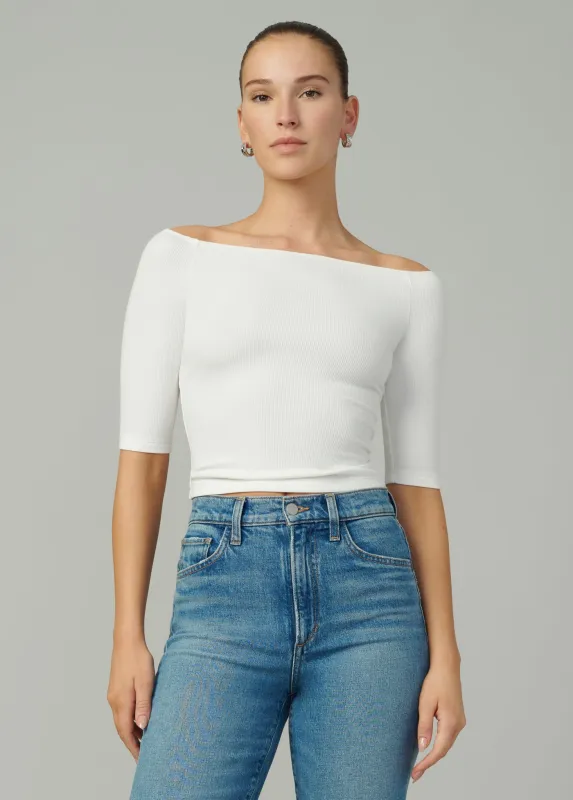 THE LAUR OFF THE SHOULDER TOP sold by Joe's Jeans