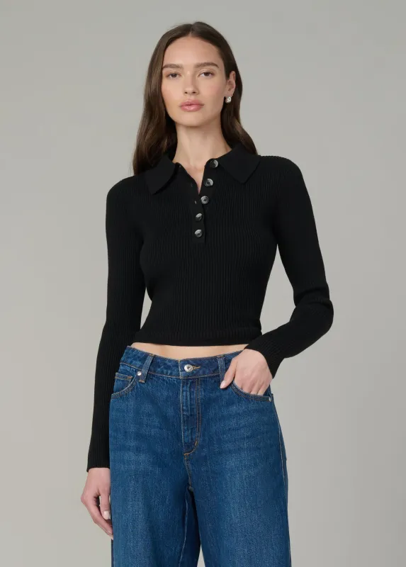 THE LISA POLO SWEATER made by Joe's Jeans