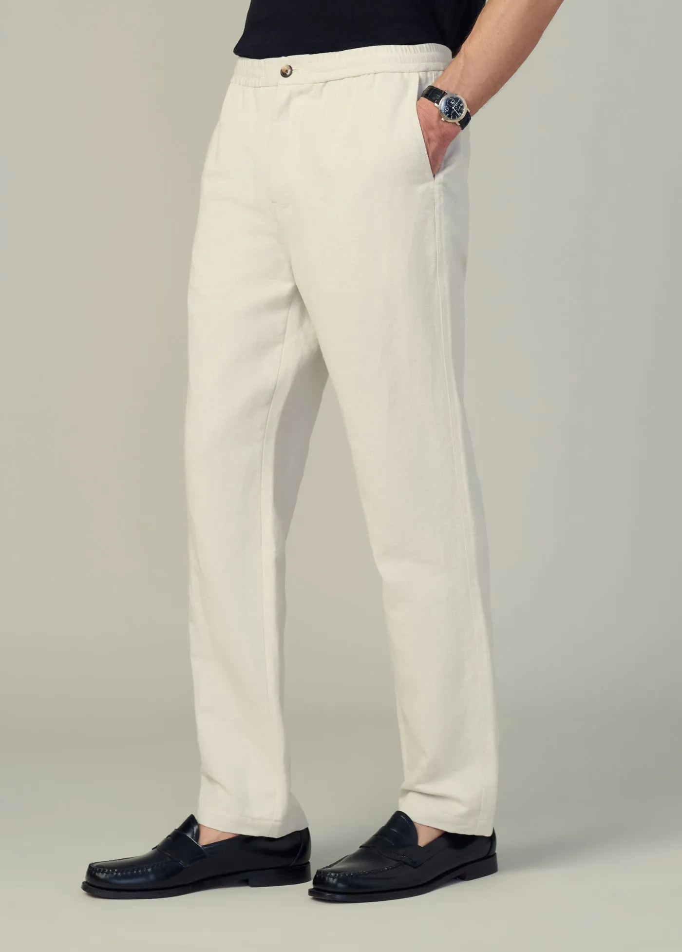 CLARKSON LINEN PANT sold by Joe's Jeans product image thumbnail 3