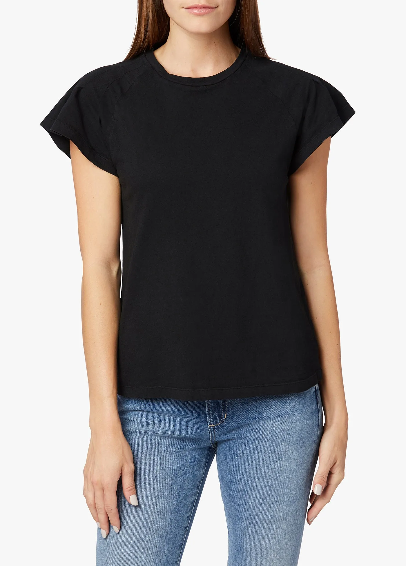 TRUDIE RAGLAN FLUTTER TEE sold by Joe's Jeans