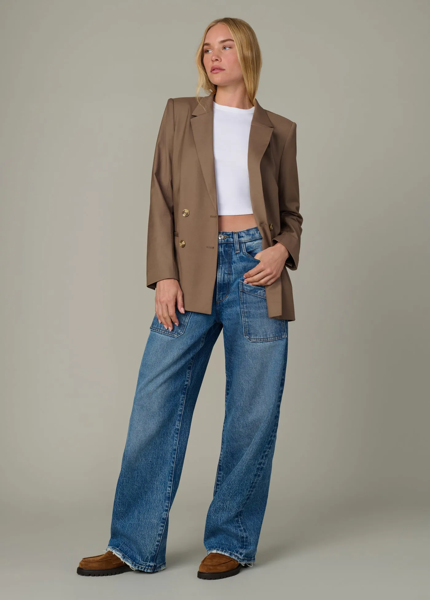 THE DOUBLE BREASTED BLAZER sold by Joe's Jeans product image thumbnail 2