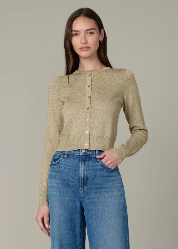 THE DANI METALLIC CARDIGAN sold by Joe's Jeans