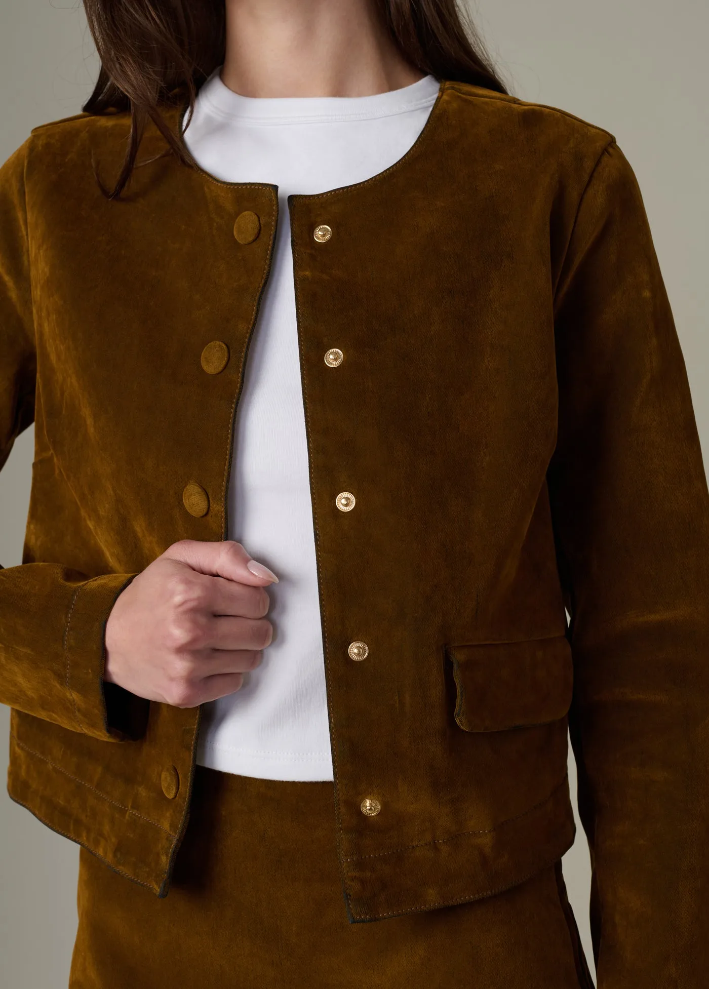 THE LADY LIKE JACKET FLOCKED sold by Joe's Jeans product image thumbnail 5