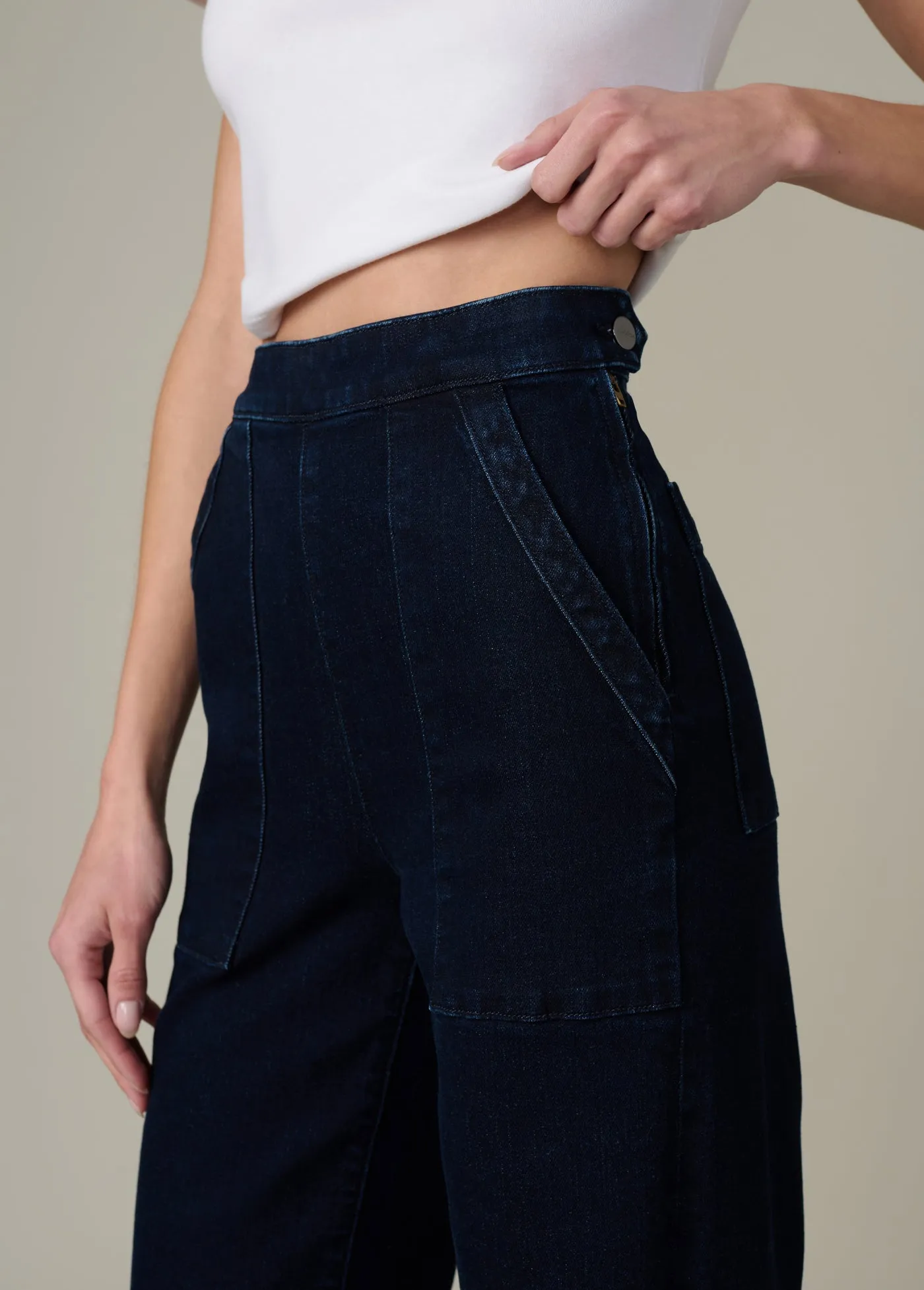 THE SIDE ZIP WIDE LEG sold by Joe's Jeans product image thumbnail 5