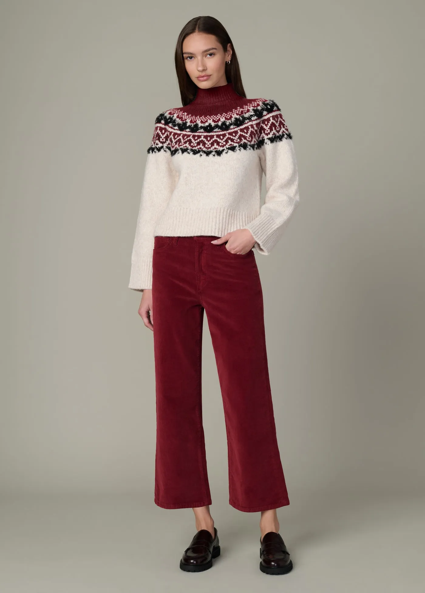 THE CELESTE FAIR ISLE SWEATER sold by Joe's Jeans product image thumbnail 2