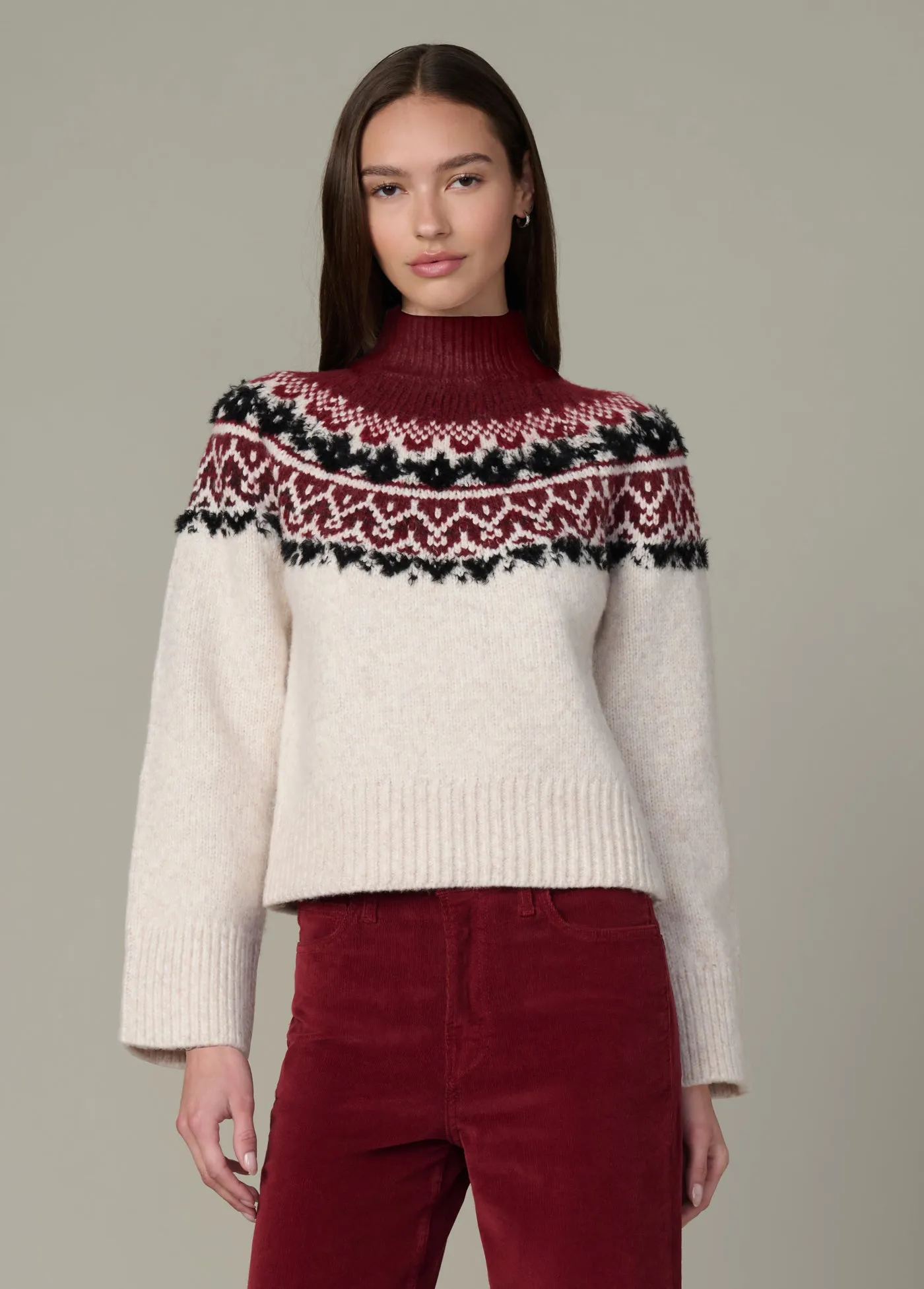 THE CELESTE FAIR ISLE SWEATER sold by Joe's Jeans