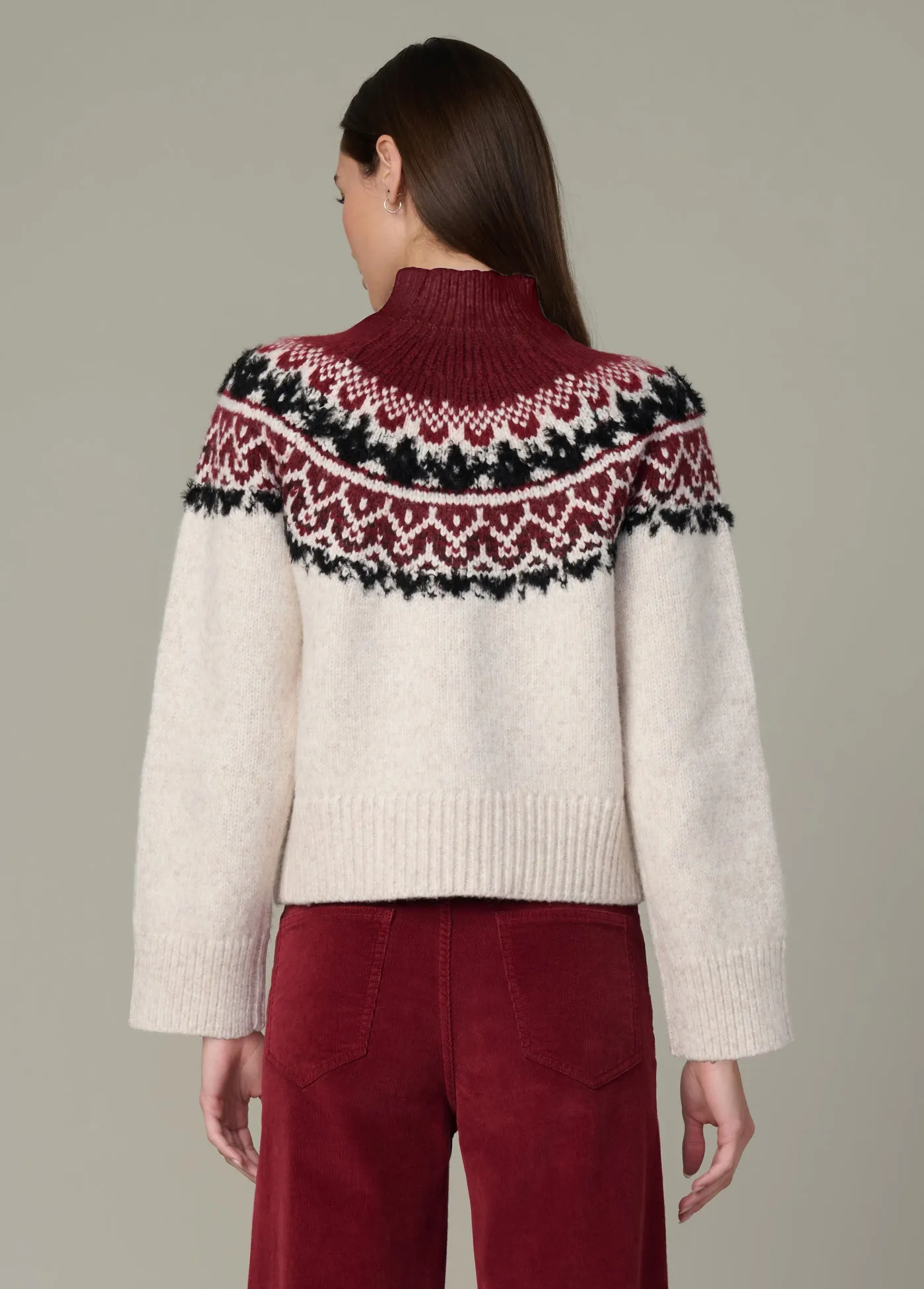 THE CELESTE FAIR ISLE SWEATER sold by Joe's Jeans product image thumbnail 4