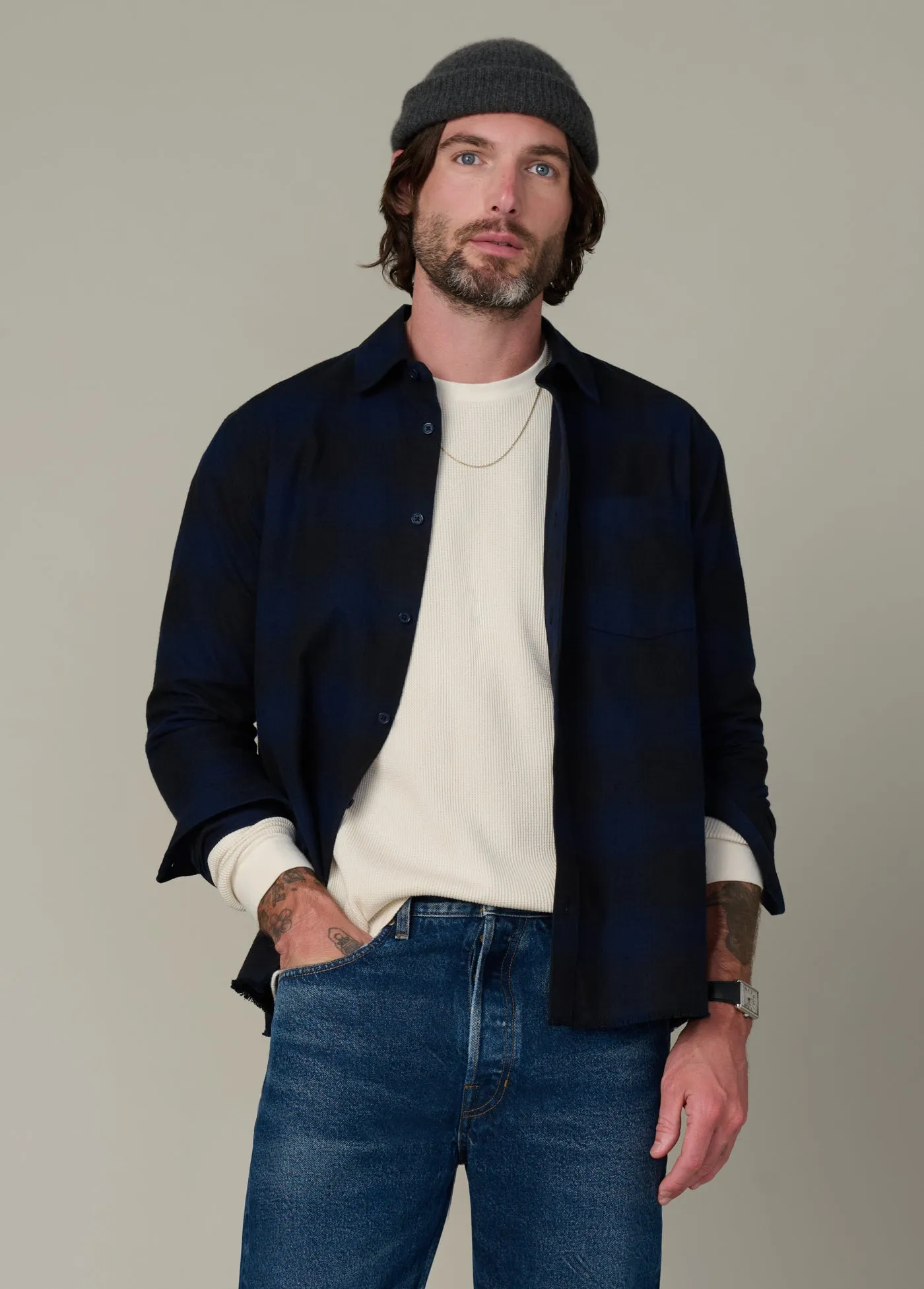 KEANU PLAID SHIRT sold by Joe's Jeans