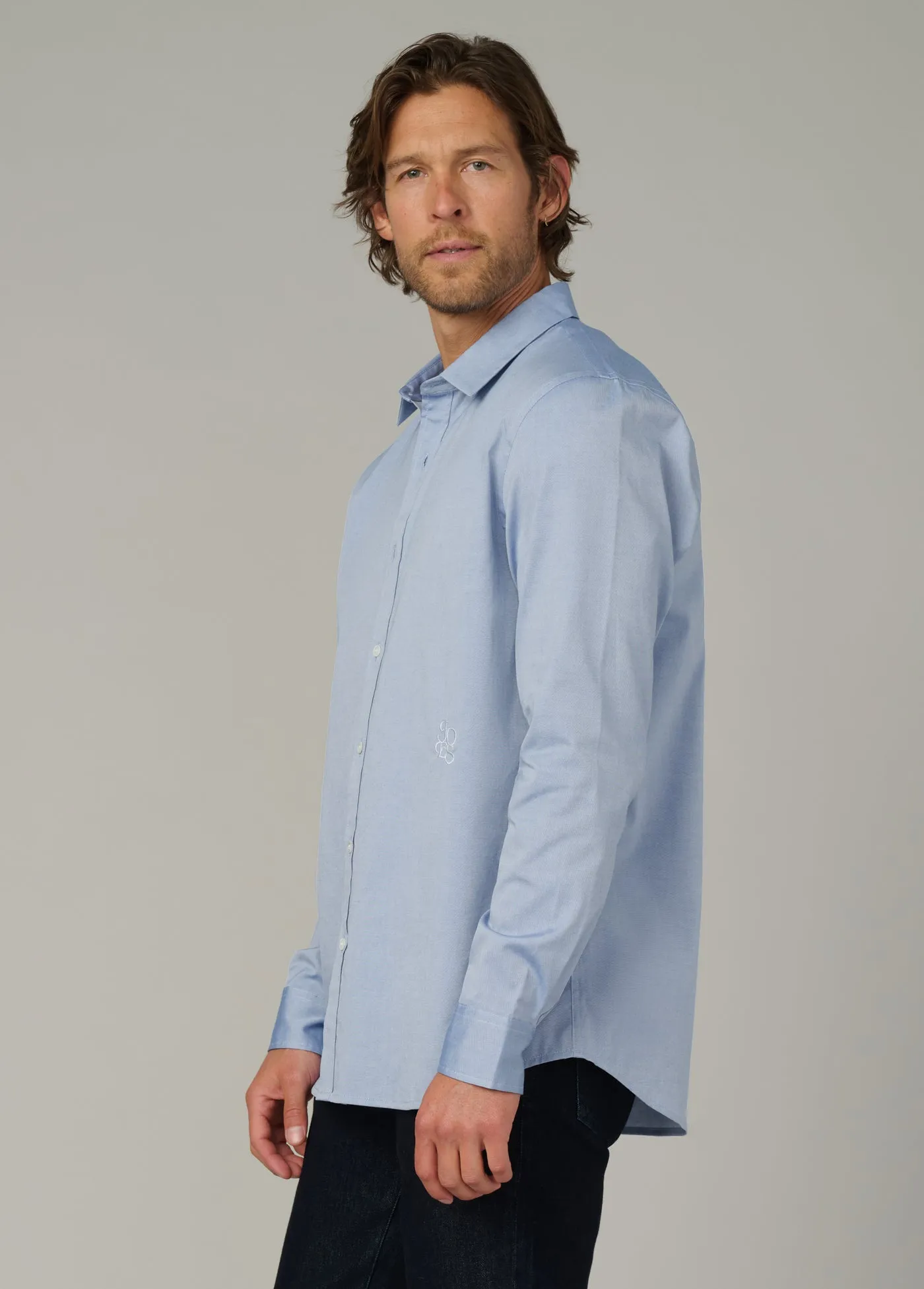 THE GRANT MONOGRAM SHIRT sold by Joe's Jeans product image thumbnail 3