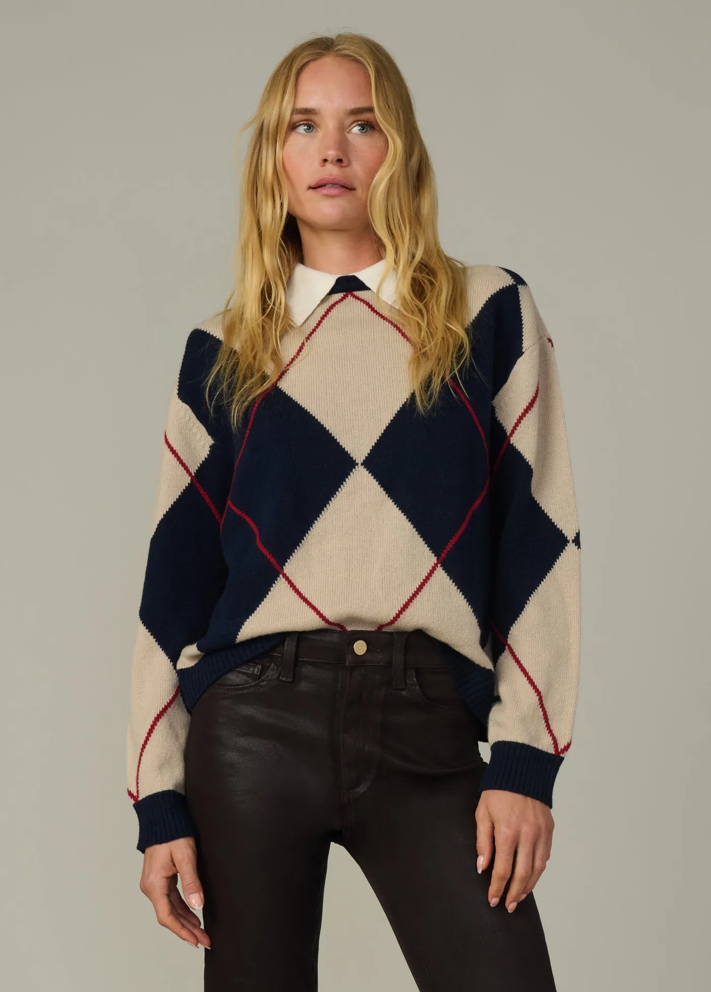 THE JUDE COLLARED SWEATER sold by Joe's Jeans