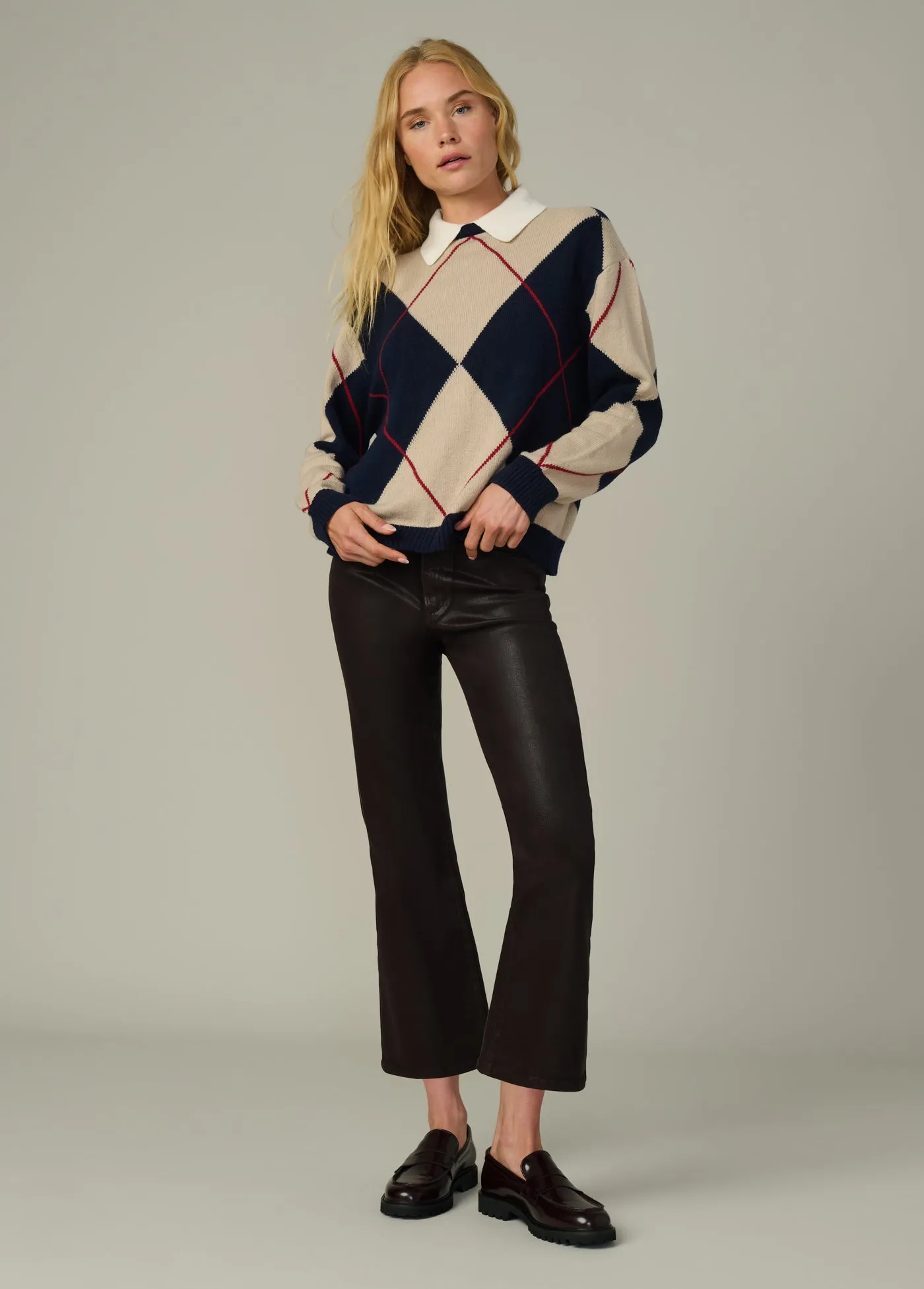 THE JUDE COLLARED SWEATER sold by Joe's Jeans product image thumbnail 2