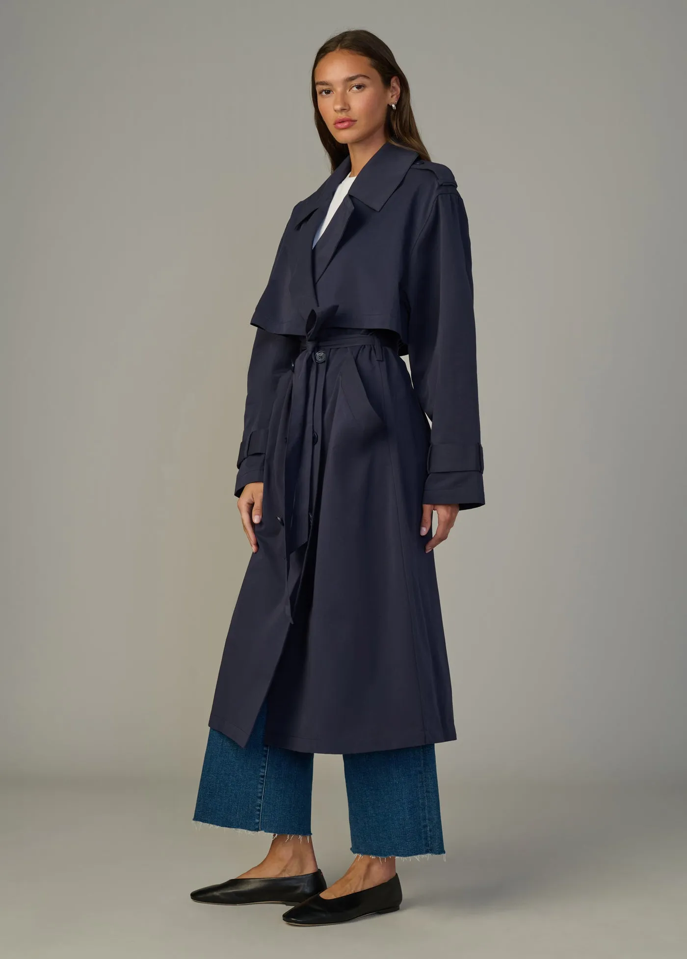 THE ELIZABETH TRENCH COAT sold by Joe's Jeans product image thumbnail 3