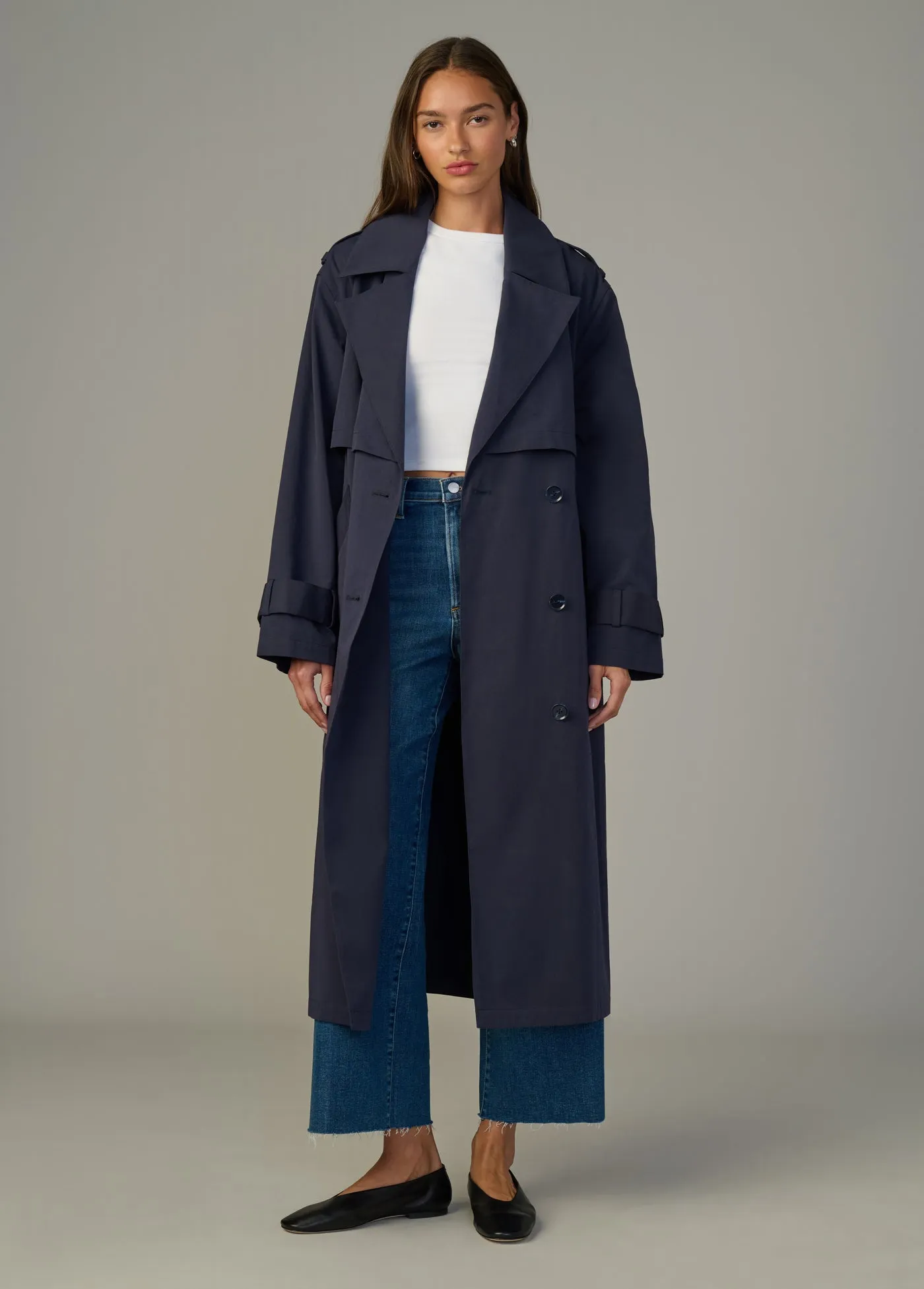 THE ELIZABETH TRENCH COAT sold by Joe's Jeans