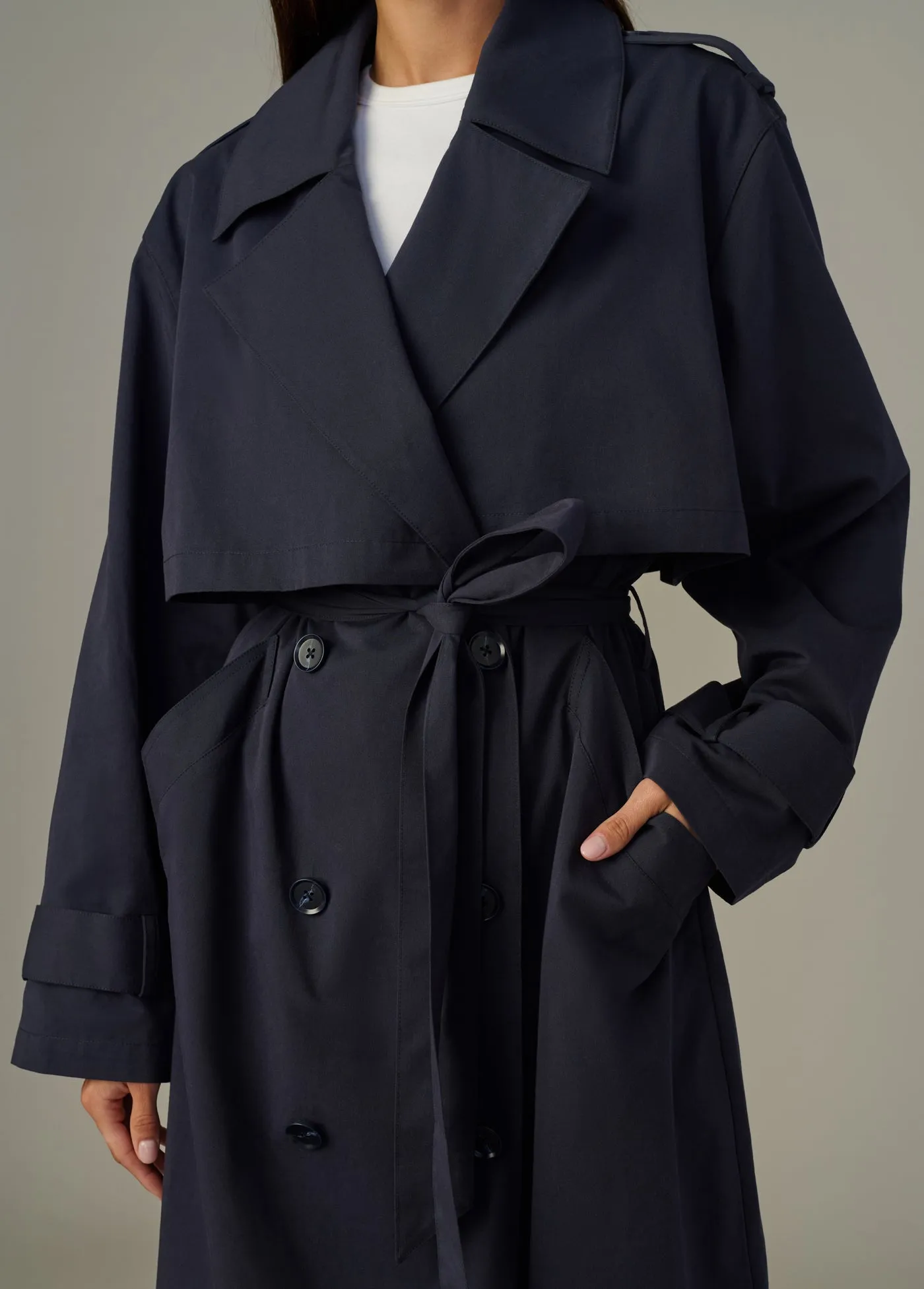 THE ELIZABETH TRENCH COAT sold by Joe's Jeans product image thumbnail 5