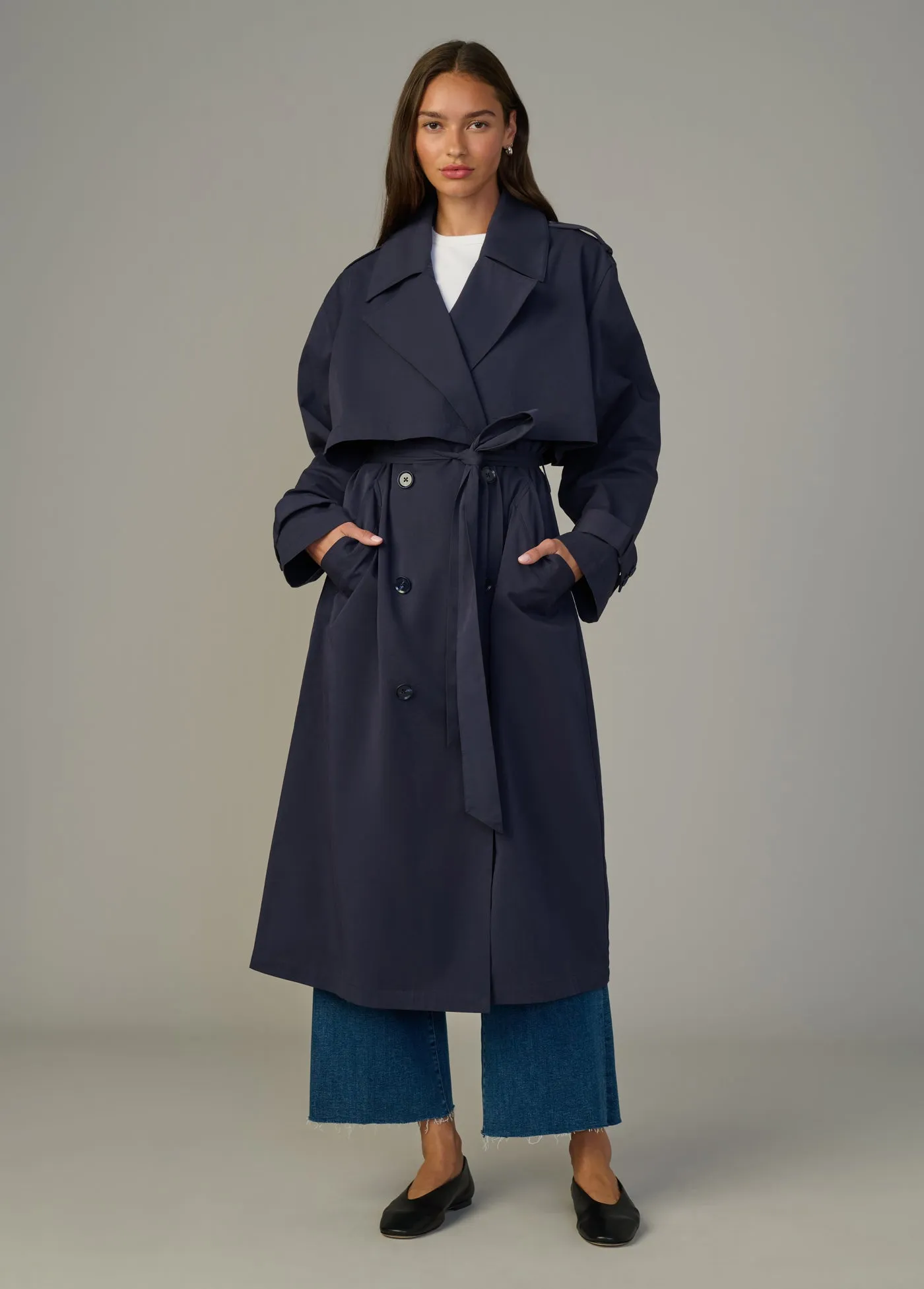 THE ELIZABETH TRENCH COAT sold by Joe's Jeans product image thumbnail 2