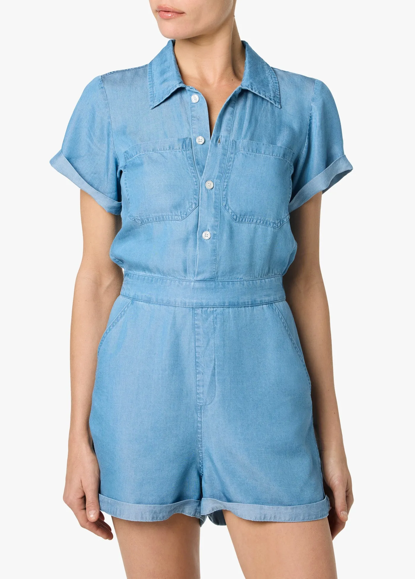 CHAMBRAY ROMPER sold by Joe's Jeans