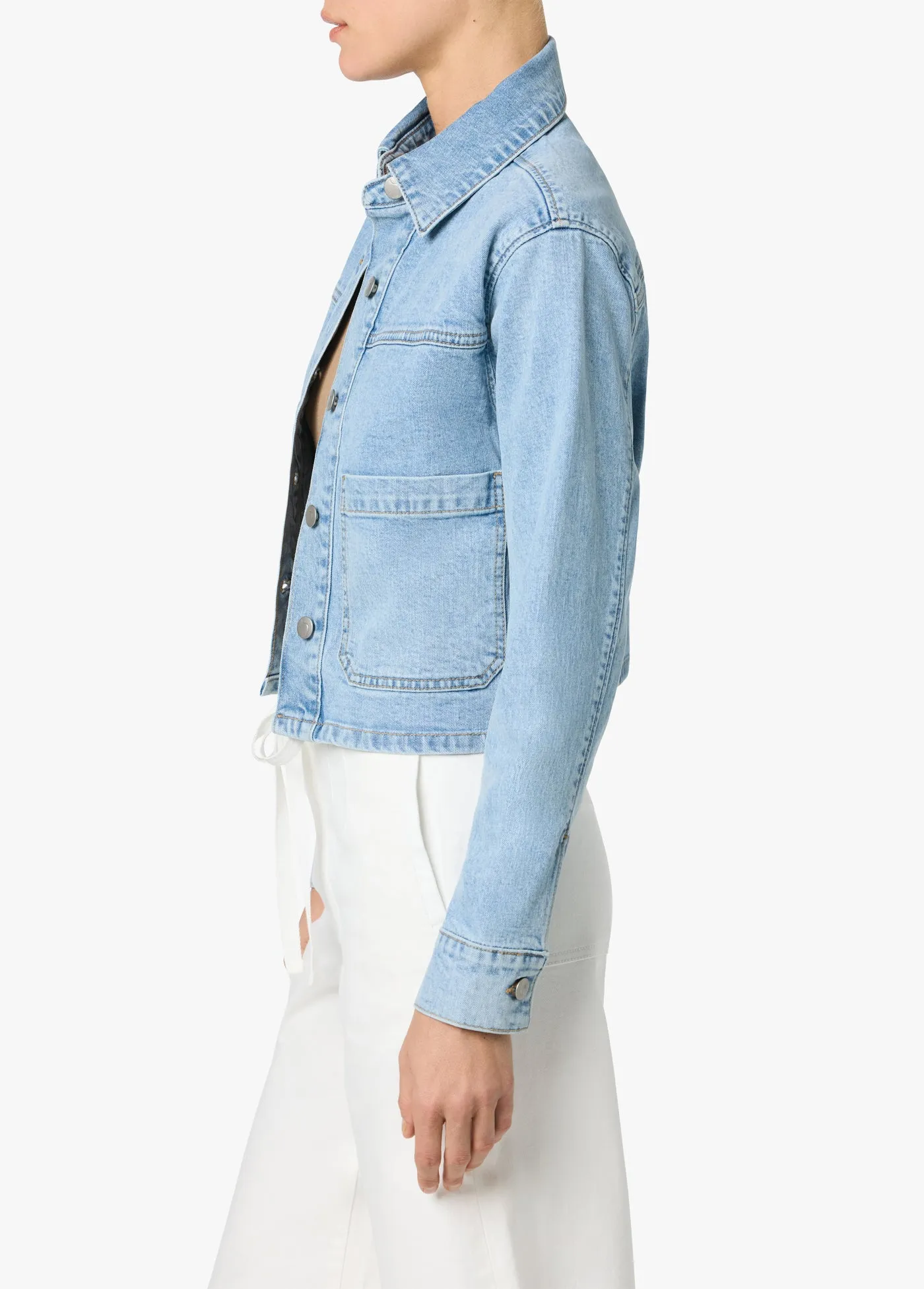 CROP PATCH POCKET JACKET sold by Joe's Jeans product image thumbnail 2