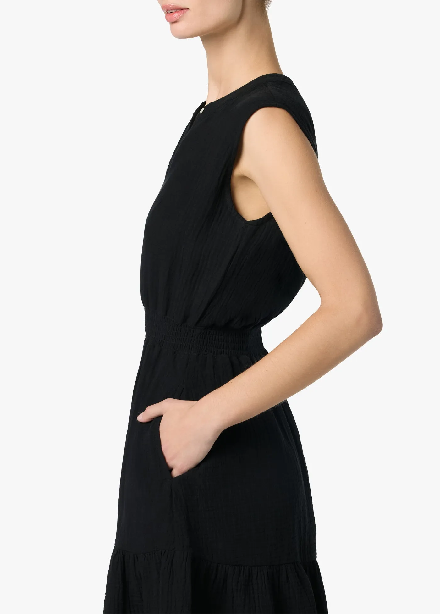 GAUZE MIDI DRESS sold by Joe's Jeans product image thumbnail 2