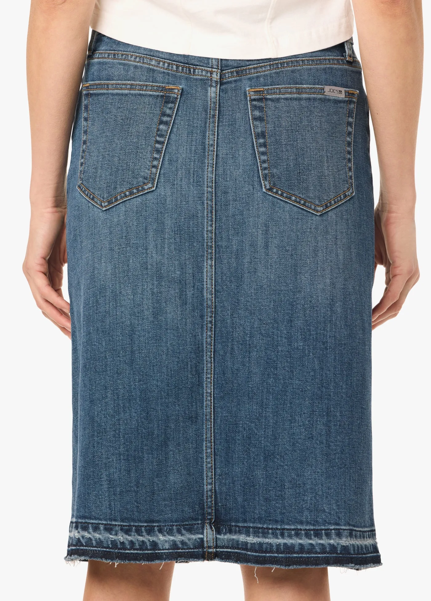 HIGH RISE MIDI SKIRT WITH FRONT SLIT sold by Joe's Jeans product image thumbnail 5
