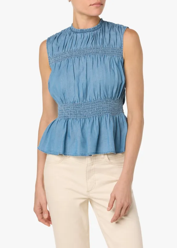 SLEEVELESS CHAMBRAY TOP sold by Joe's Jeans