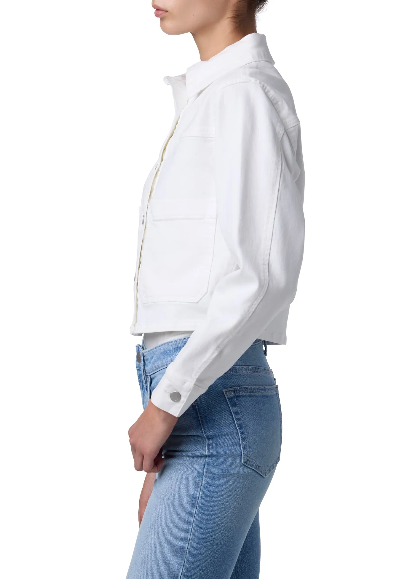 CROP PATCH POCKET JACKET sold by Joe's Jeans product image thumbnail 2