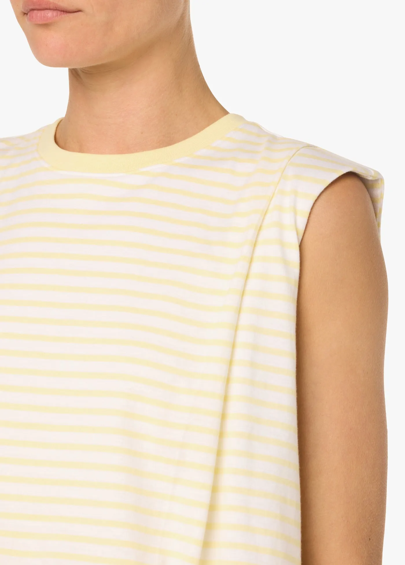 SHORT SLEEVE KNIT TANK sold by Joe's Jeans product image thumbnail 4