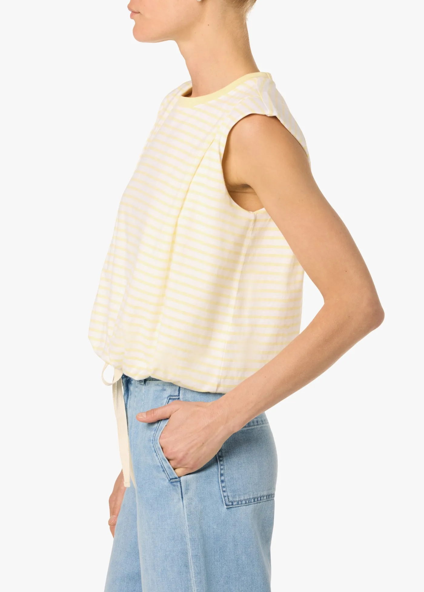 SHORT SLEEVE KNIT TANK sold by Joe's Jeans product image thumbnail 2