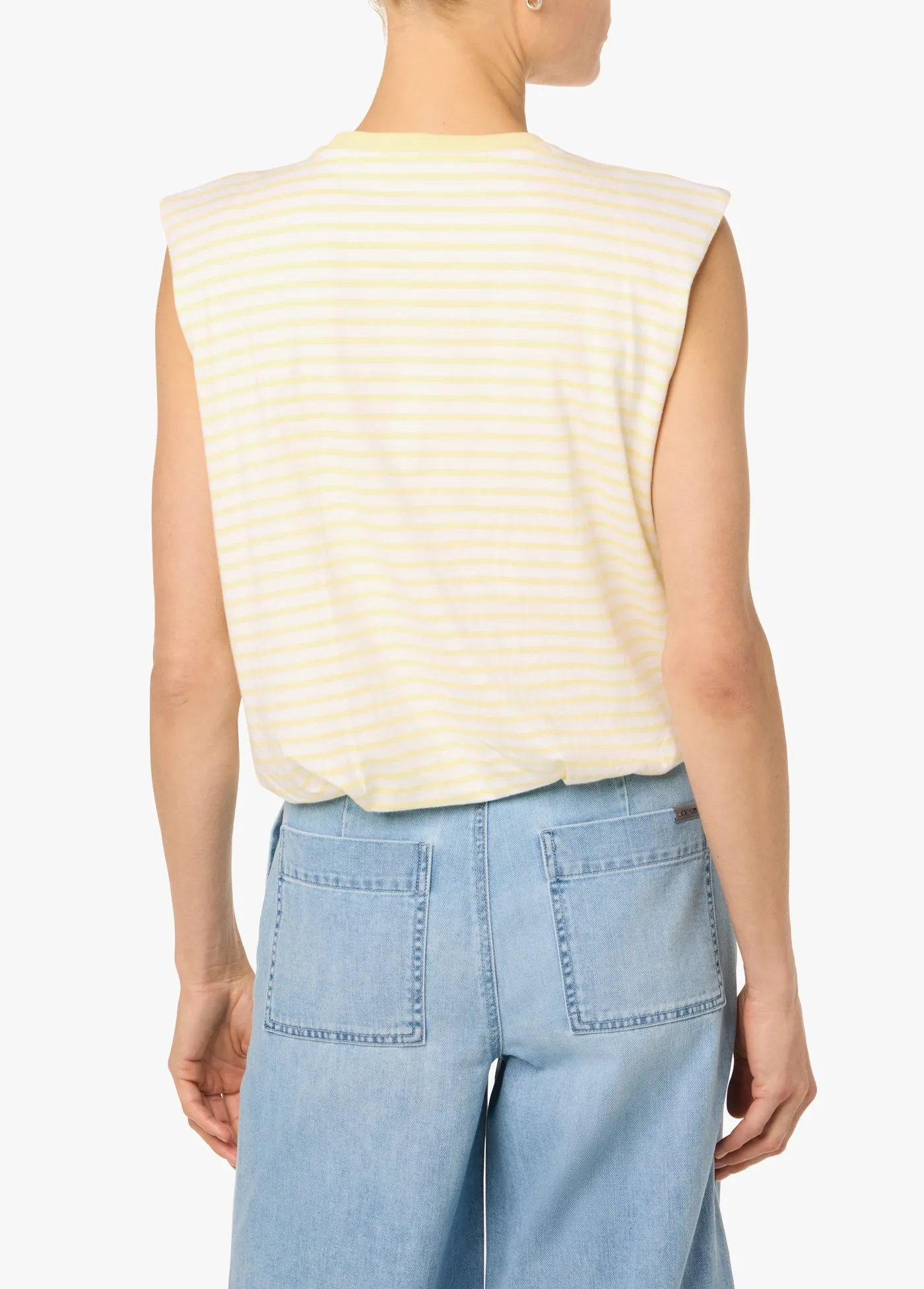SHORT SLEEVE KNIT TANK sold by Joe's Jeans product image thumbnail 3